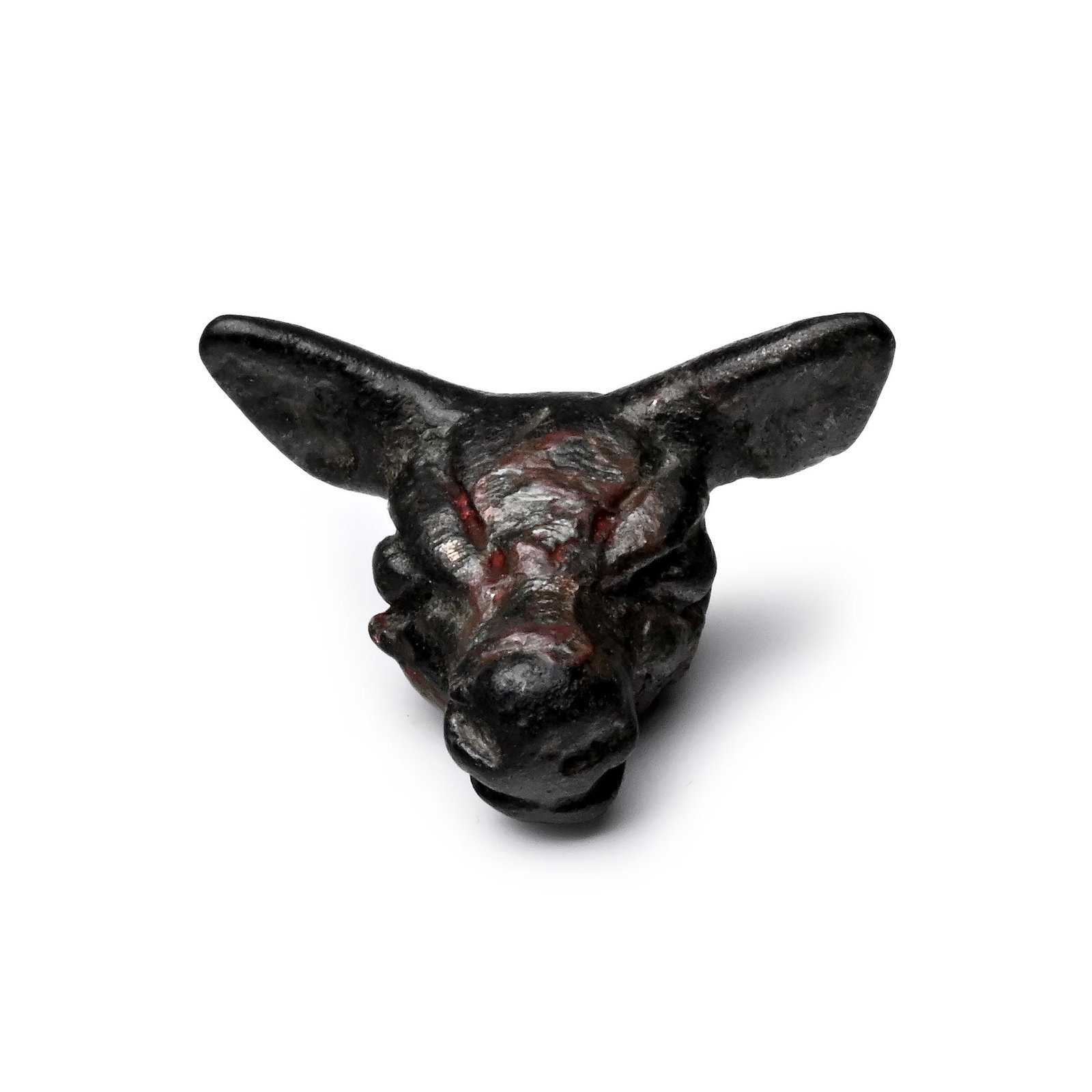 Western Asiatic Bronze Amulet of a Deer's Head (1 of 2)