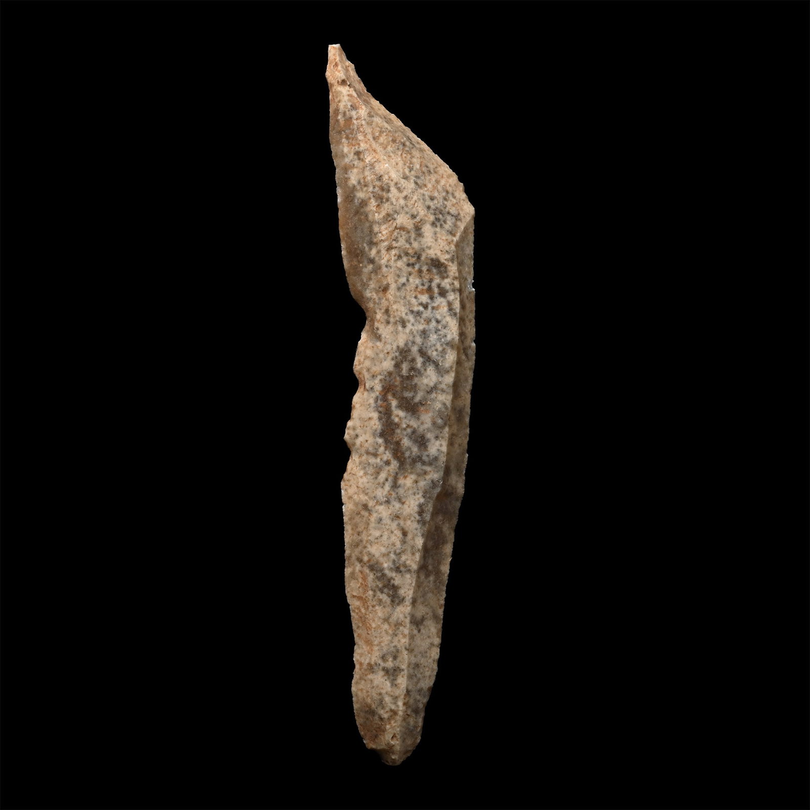 French Stone Age Knapped Flint Burin (1 of 2)