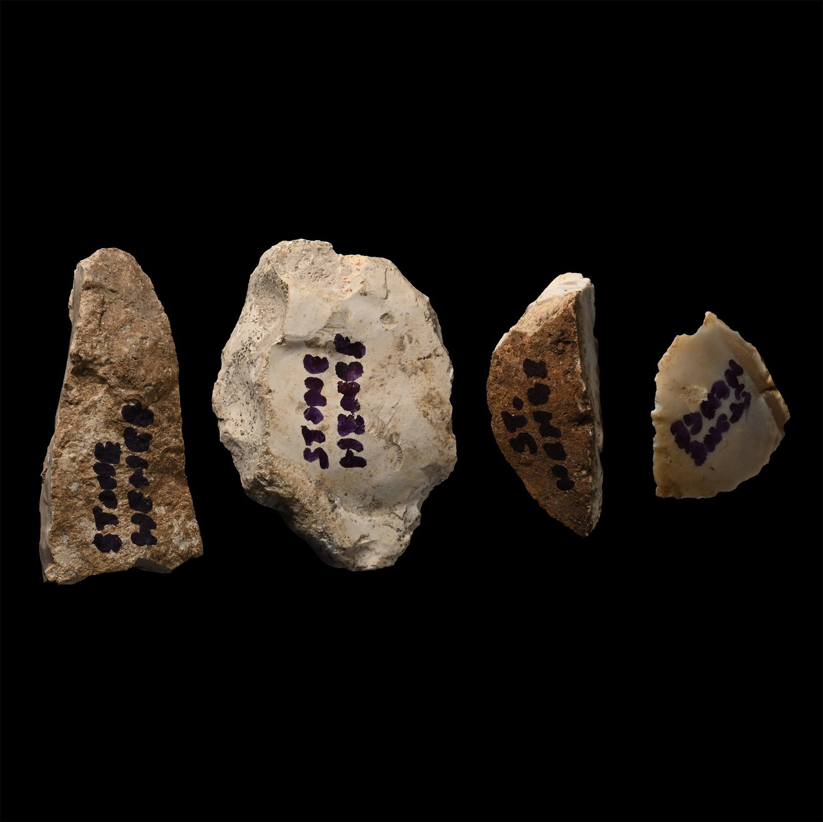 Stonehenge Knapped Flint Tool Group (1 of 1)