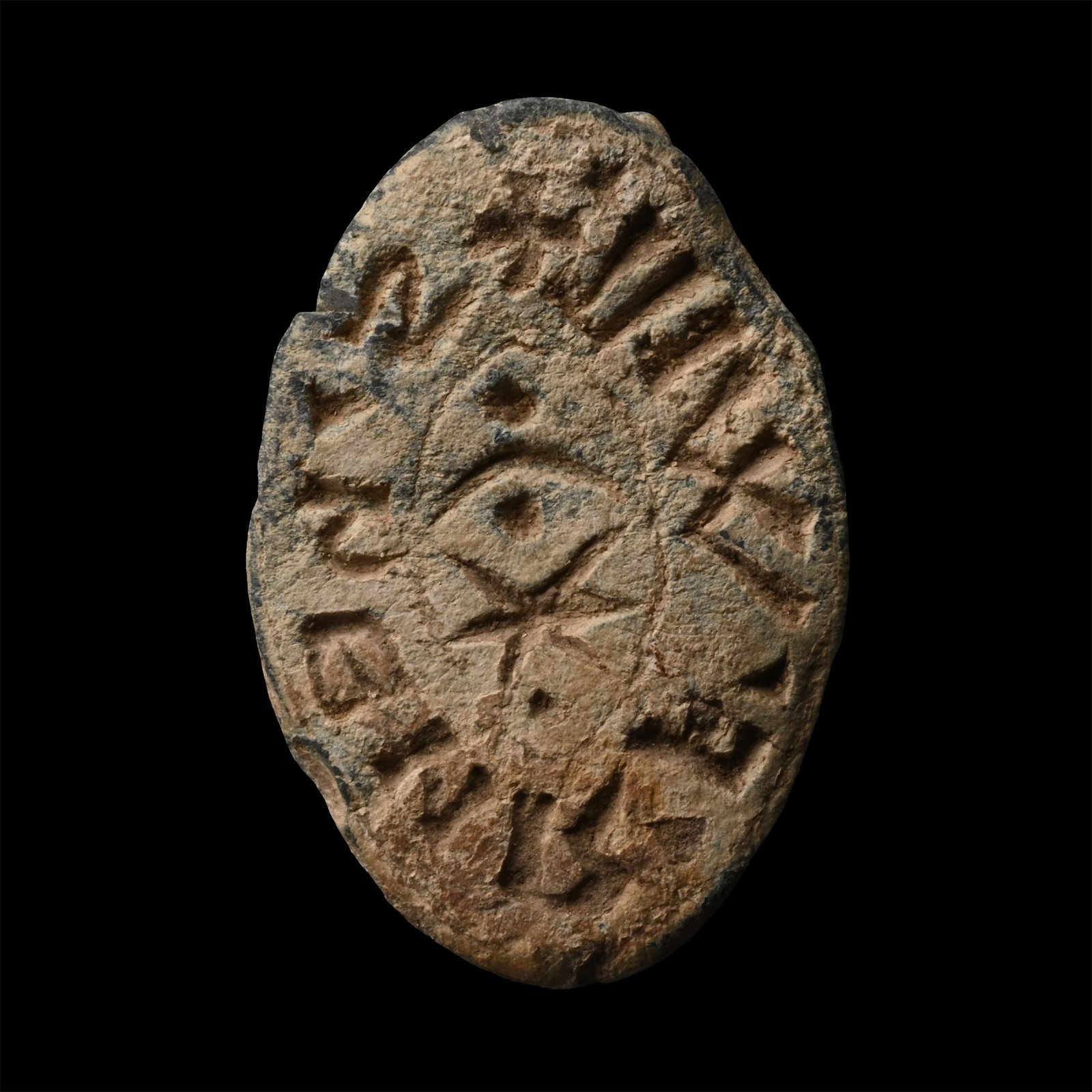 Medieval Lead Seal Matrix for Henry, son of William (1 of 1)