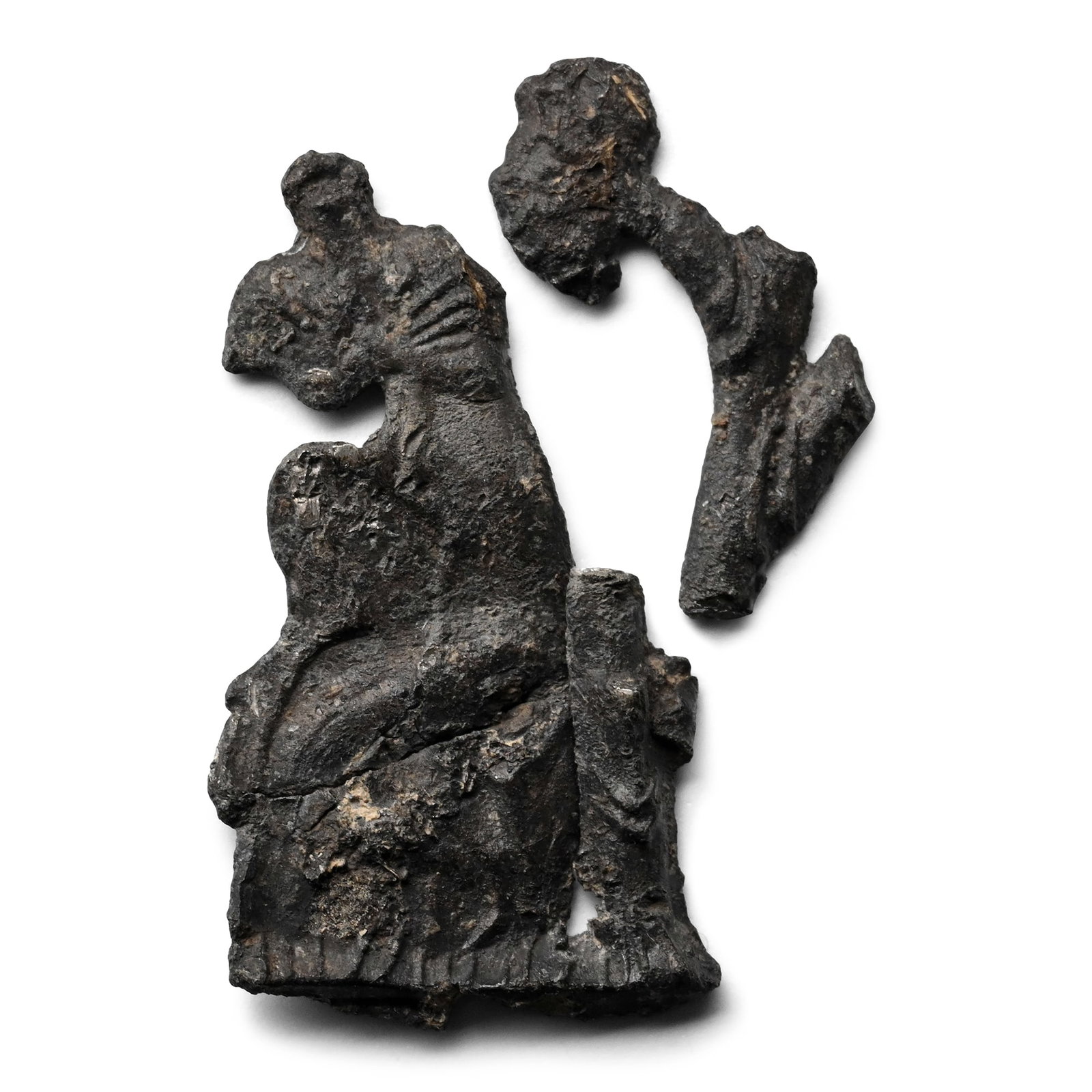 Medieval Pewter Pilgrim's Badge Fragment (1 of 1)