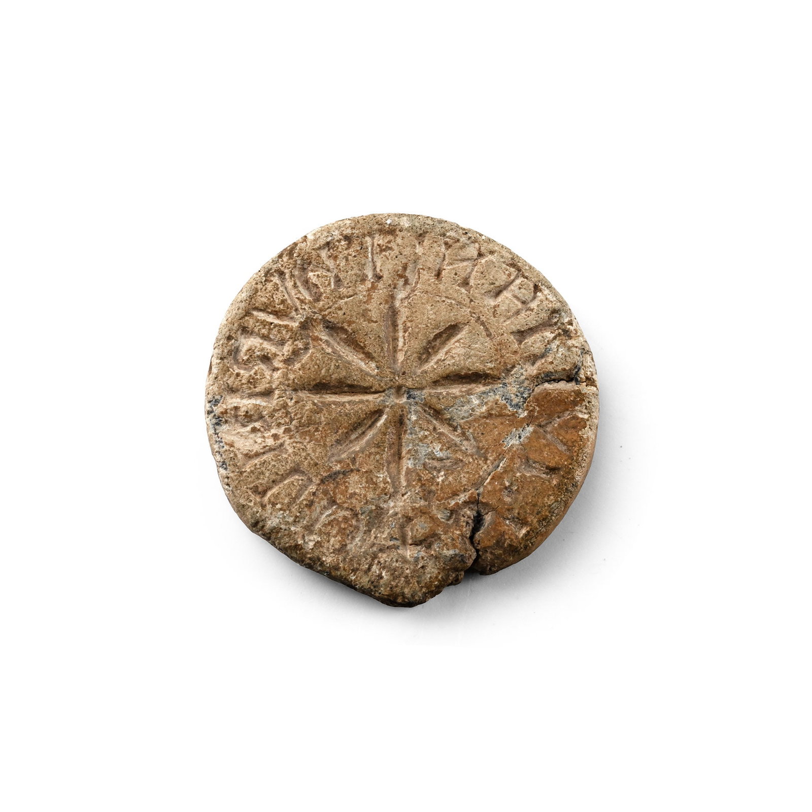Medieval 'Thames' Lead Bifacial Seal Matrix for William (1 of 1)
