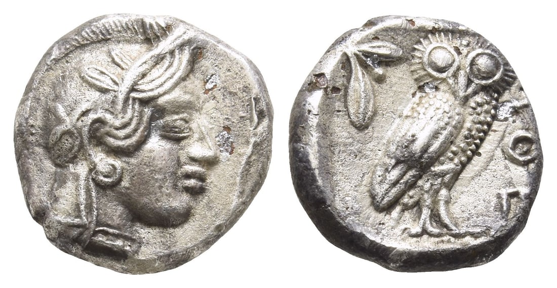 Attica, Athens Fourrée Drachm. (1 of 1)