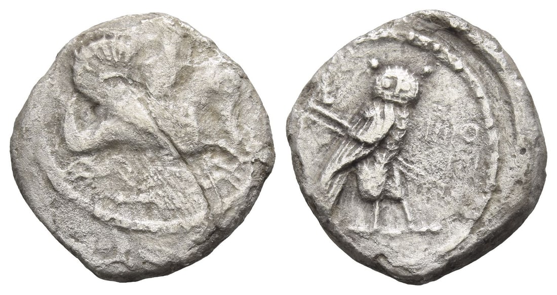 Phoenicia, Tyre. 'Ozmilk (Azemilkos) AR Shekel-Didrachm. (1 of 1)