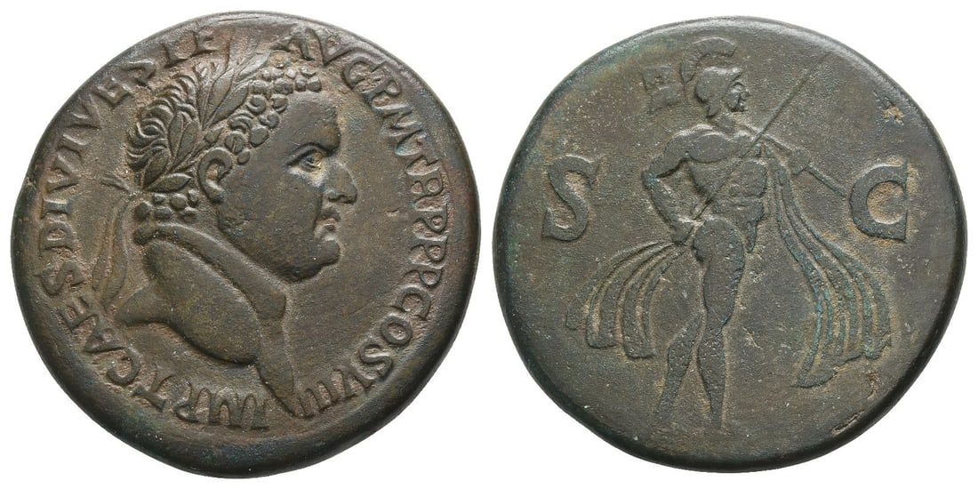 Titus AE Sestertius. (1 of 1)
