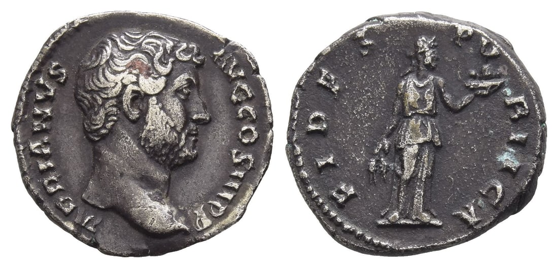 Hadrian AR Denarius. (1 of 1)