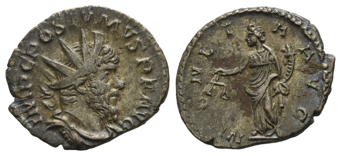 Postumus, Romano-Gallic Emperor AR Antoninianus. (1 of 1)