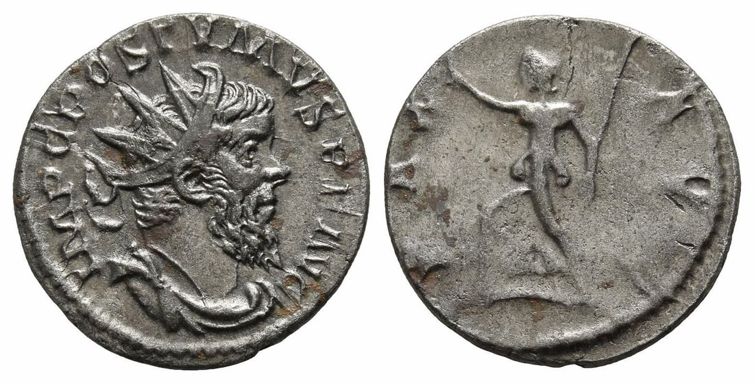 Postumus, Romano-Gallic Emperor AR Antoninianus. (1 of 1)