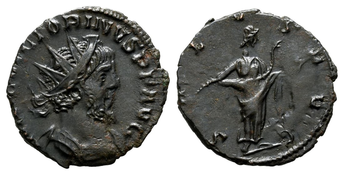 Victorinus, Romano-Gallic Emperor BI Antoninianus. (1 of 1)