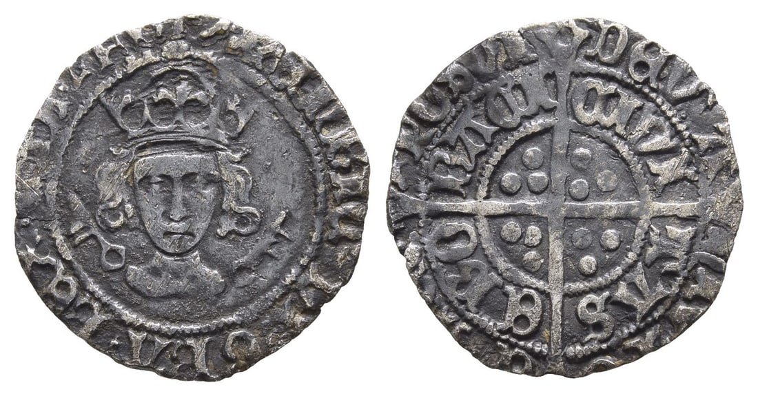 England. Tudor, Henry VII AR Halfgroat. (1 of 1)