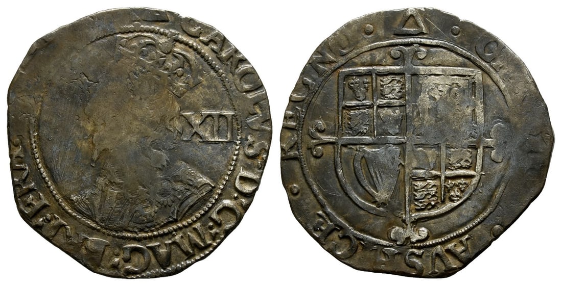 England. Stuart, Charles I AR Shilling. (1 of 1)