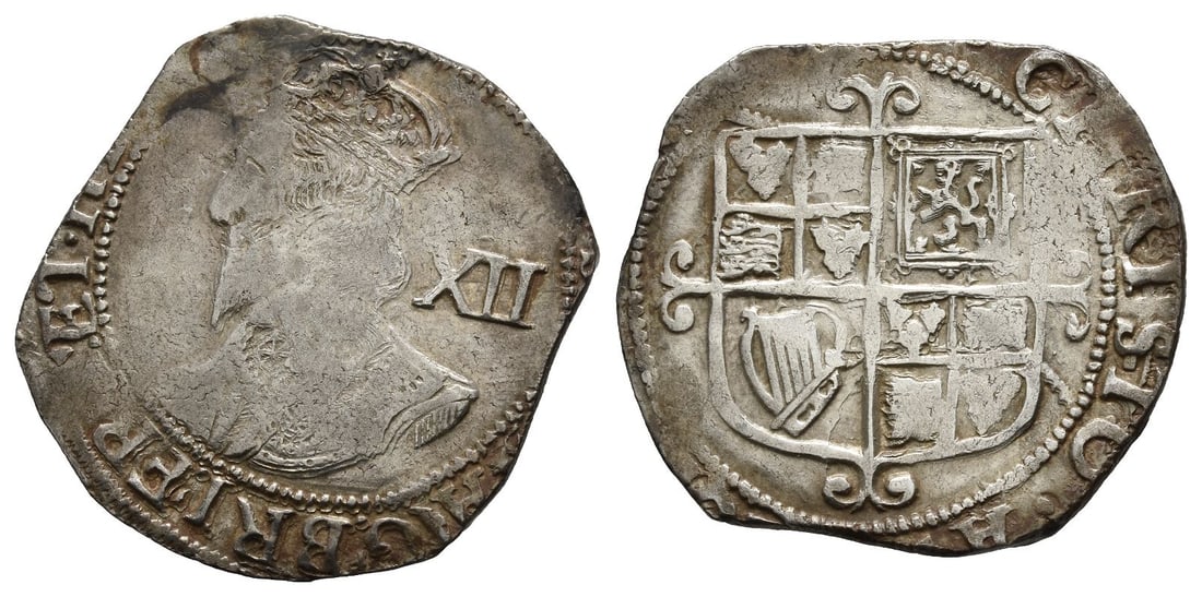 England. Stuart, Charles I AR Shilling. (1 of 1)