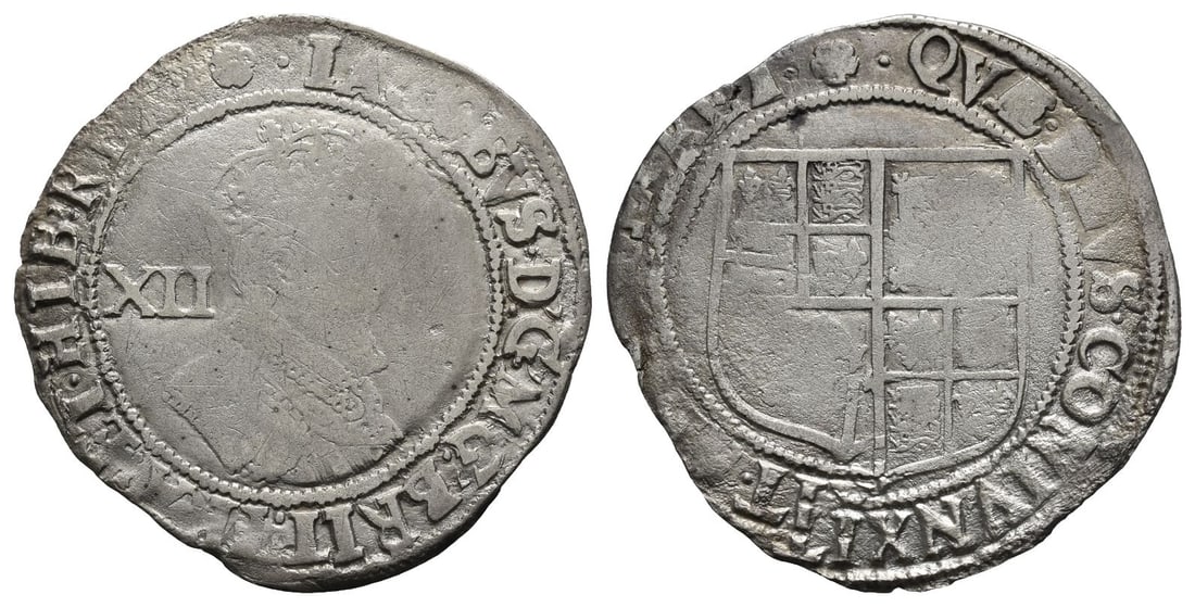 England. Stuart, James I AR Shilling. (1 of 1)
