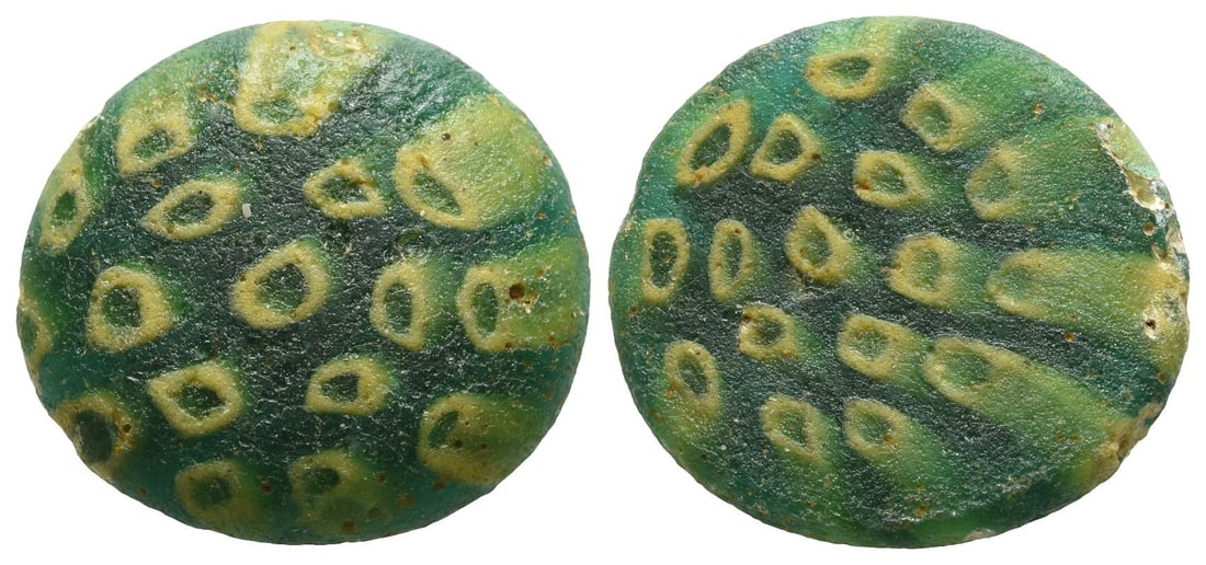 Roman Millefiori Glass Weight. (1 of 1)