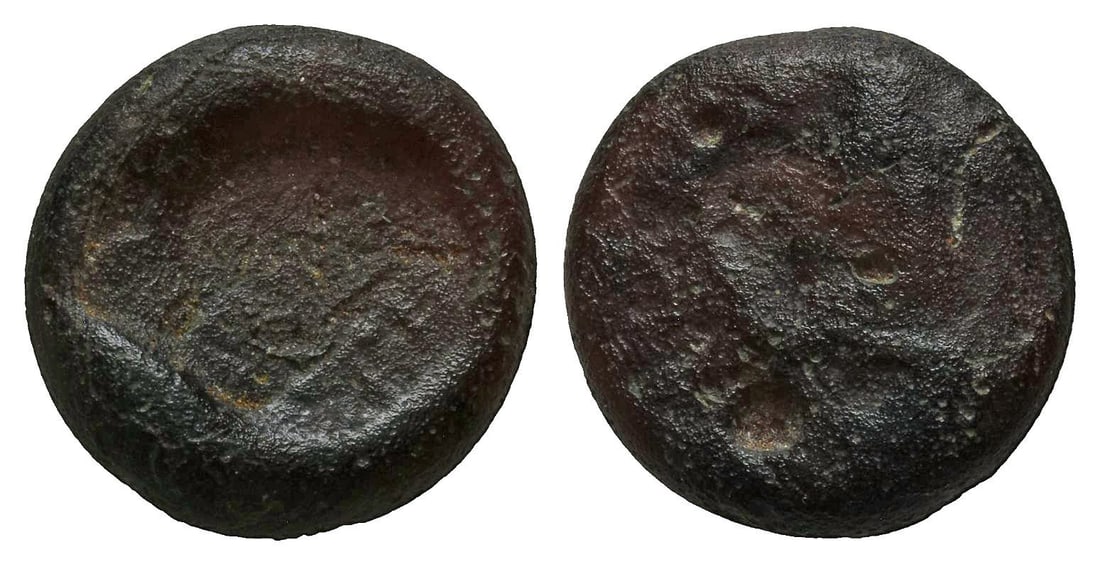 Byzantine(?) Glass Coin Weight. (1 of 1)