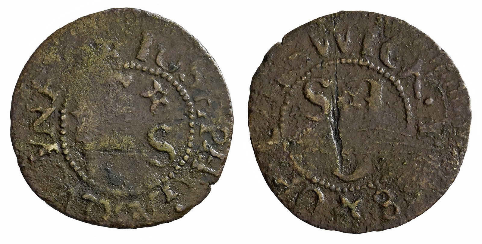 England, Middlesex, Chiswick. Joseph Gasqvoyne AE Farthing Token. (1 of 1)