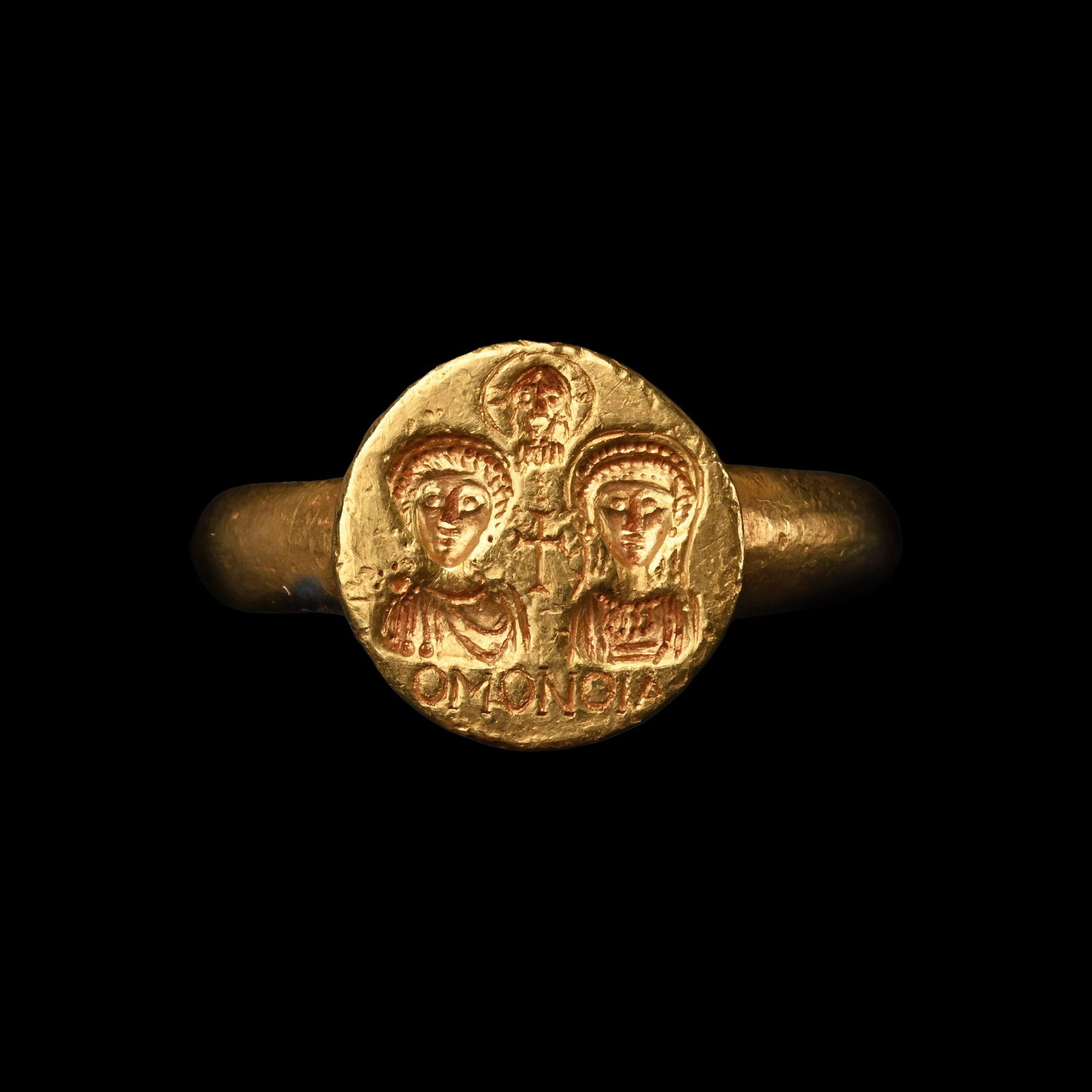 Byzantine Gold Marriage Ring (1 of 3)