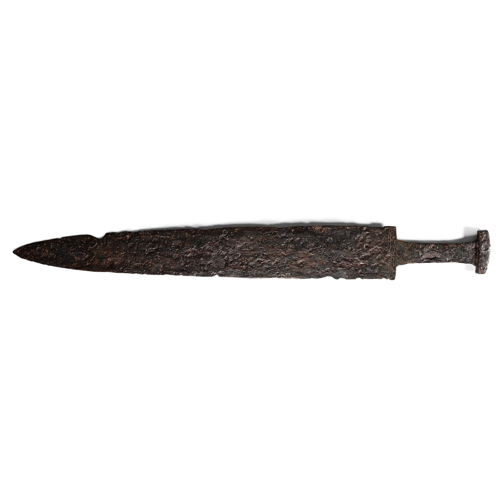 Scythian Iron Wide-Bladed Sword with Engraved Decoration (1 of 2)
