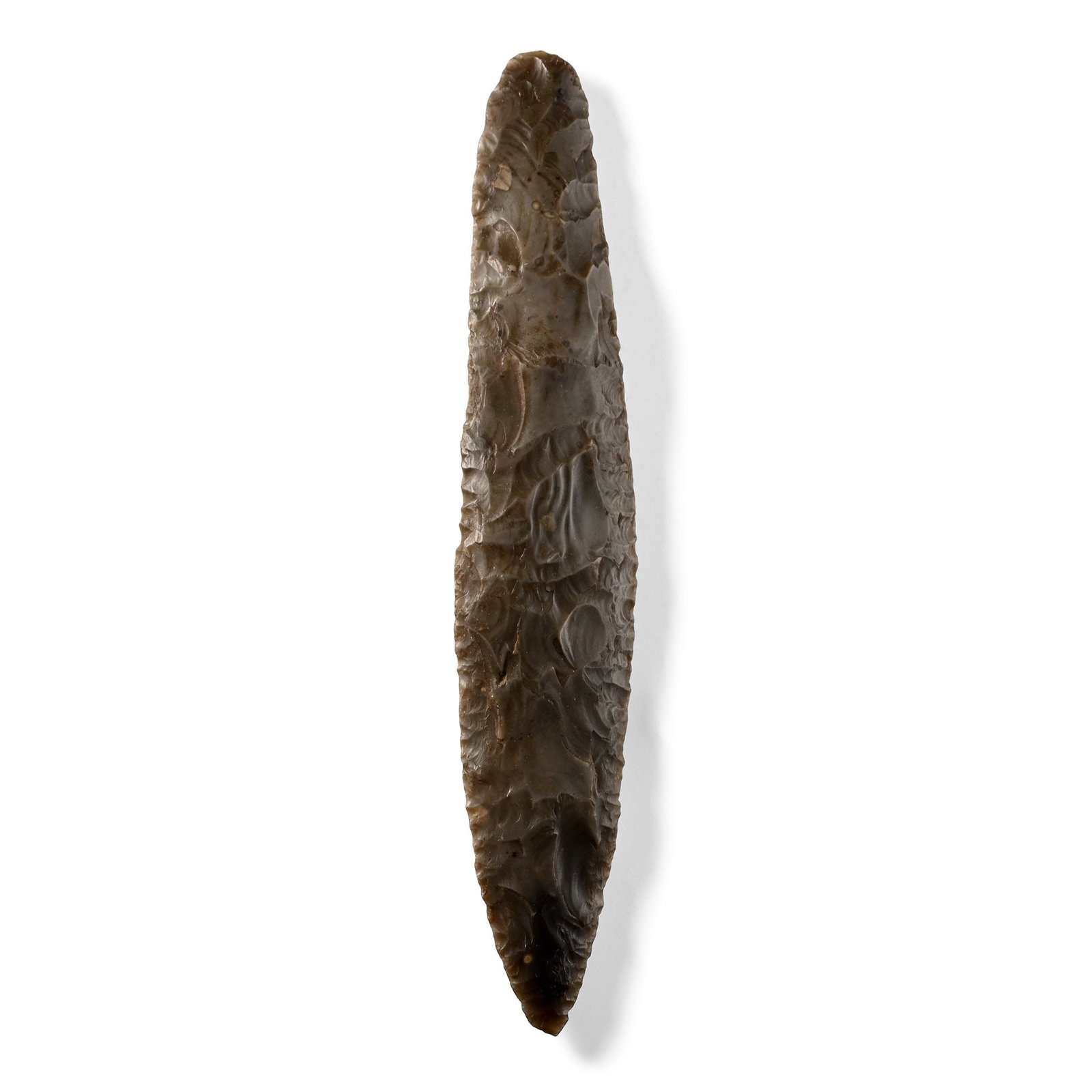 Danish 'Type-1B' Knapped Flint Dagger (1 of 2)
