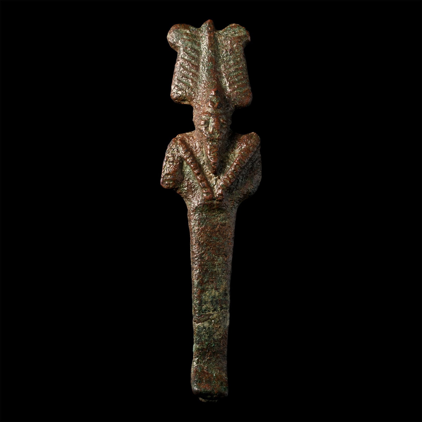 Egyptian Bronze Osiris Figure (1 of 1)