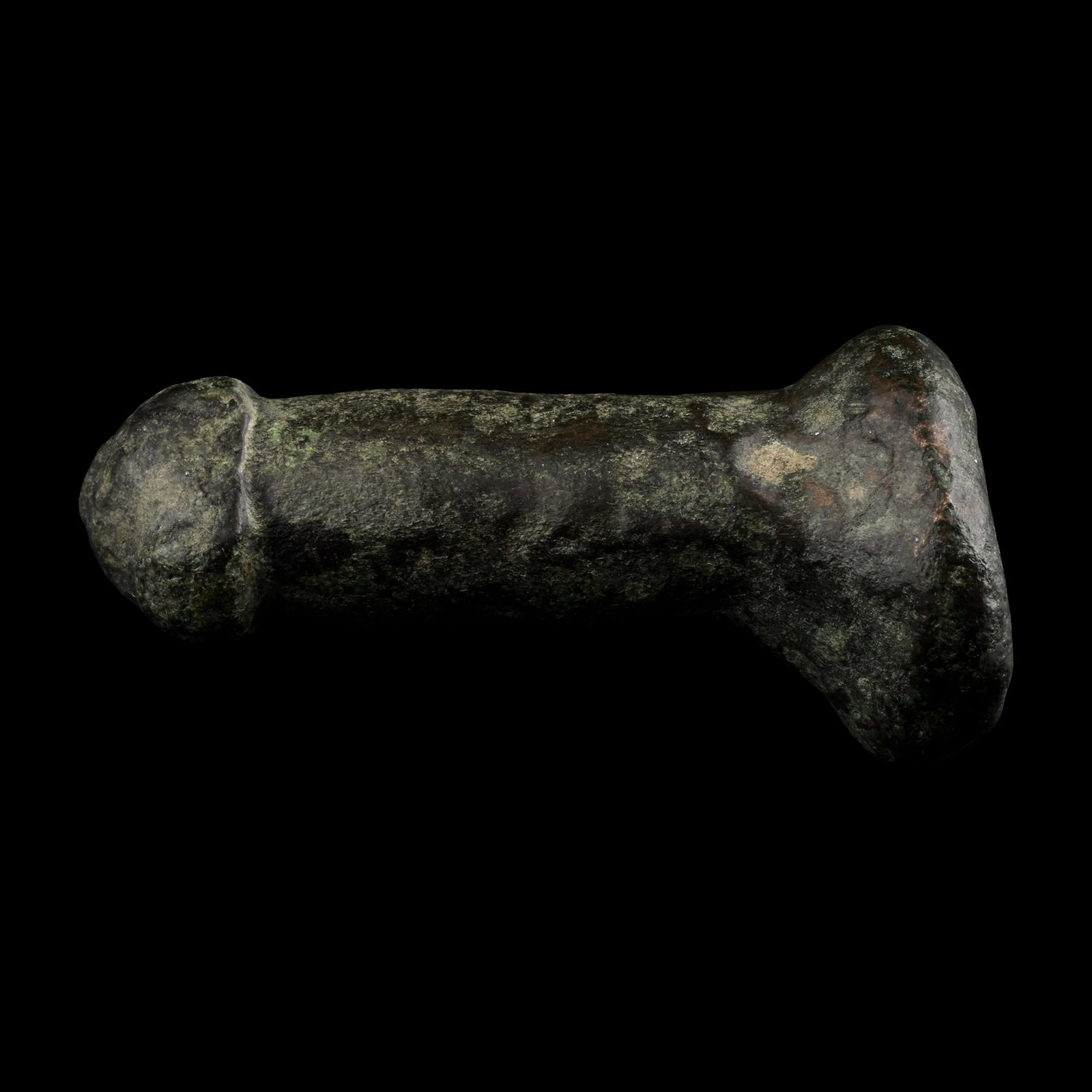 Roman Bronze Mount with Phallus (1 of 1)