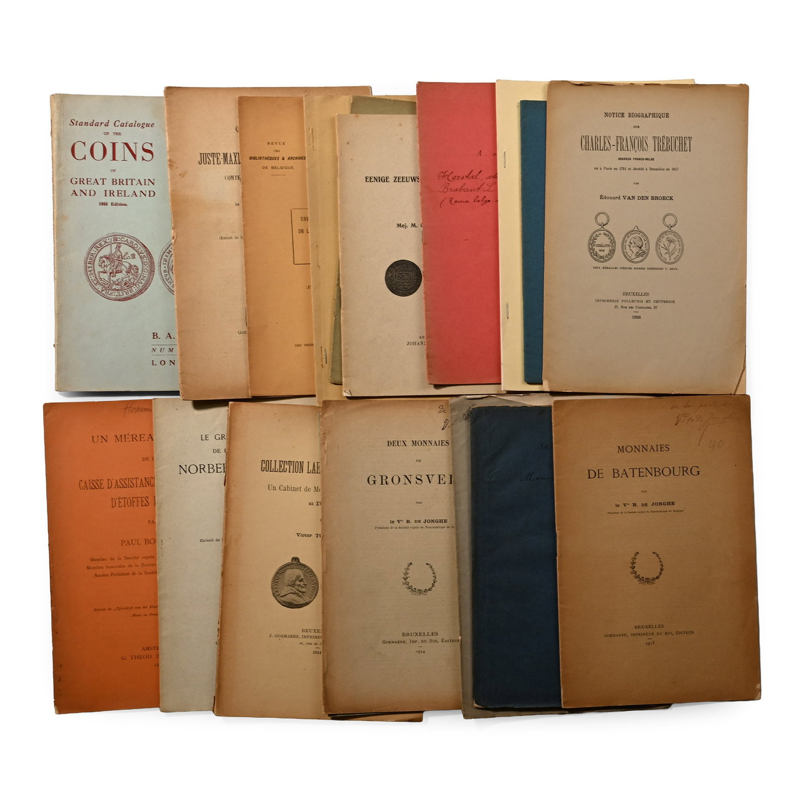 Old Numismatic Coin Literature and Catalogue Group - 18 Titles (1 of 1)