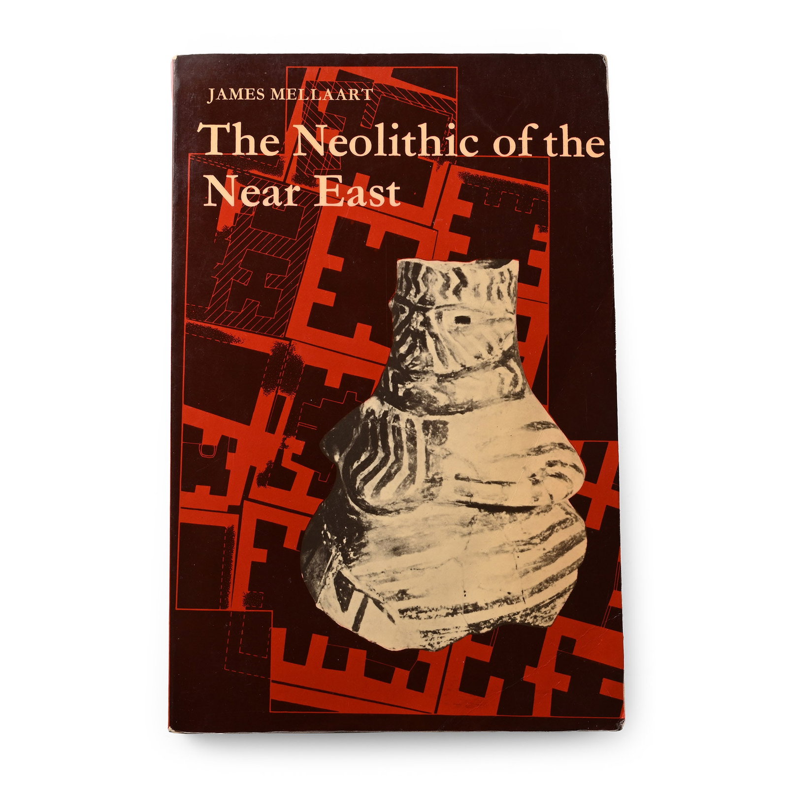 The Neolithic of the Near East: 1975 A.D. James Mellaart - London, 1975, card covers, 300 pp, monochrome plates, line drawings. 550 grams, 24 x 16 cm (9 1/2 x 6 1/4 in.). [No Reserve] Property of a North London, UK, gentleman. TimeL