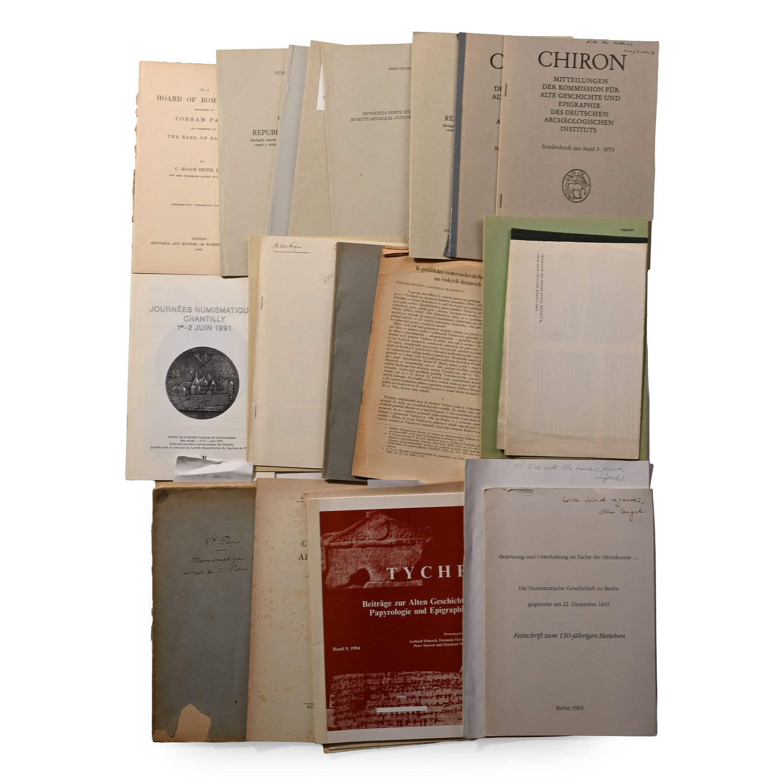 Old Numismatic Coin Literature and Catalogue Group - 24 Titles (1 of 1)