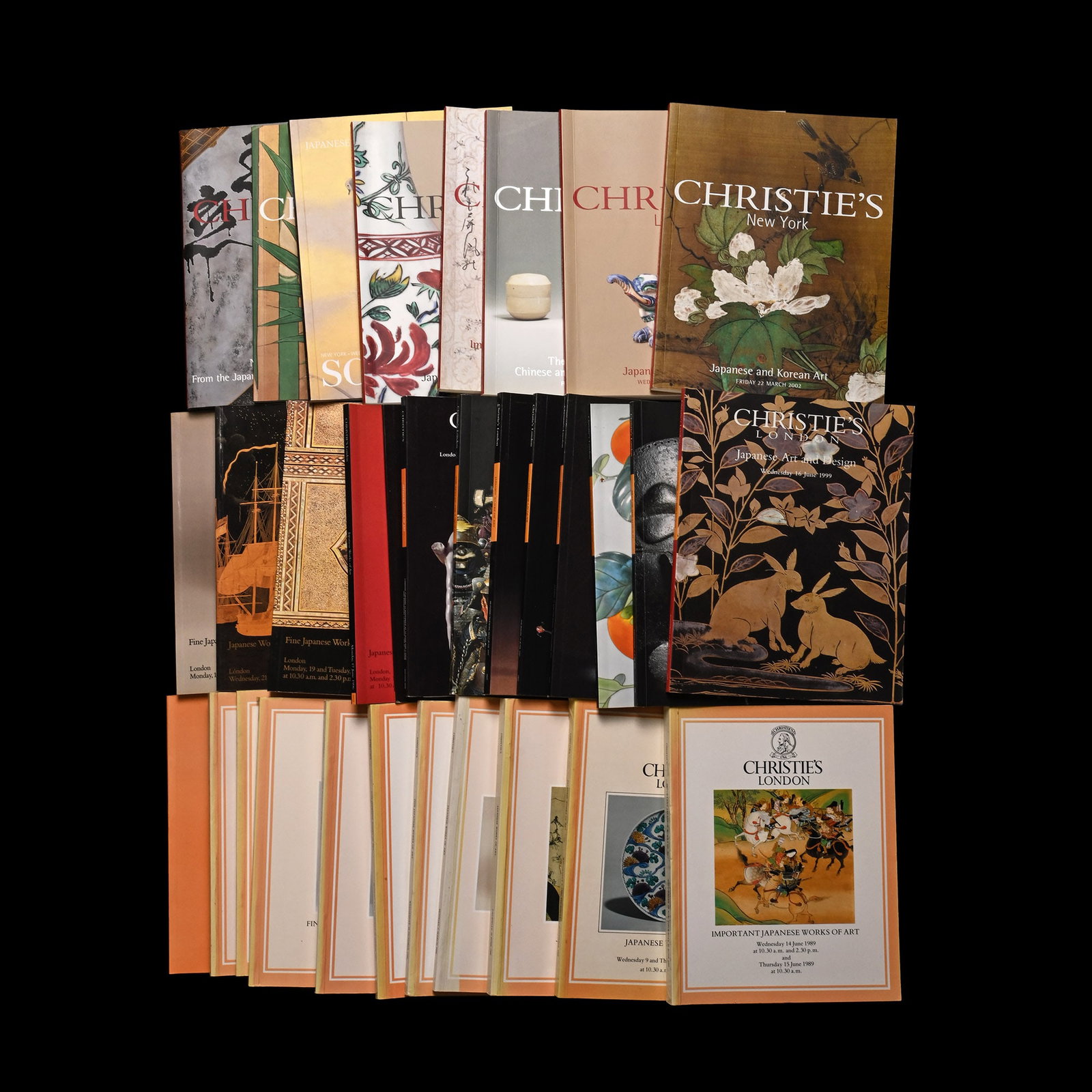 Christie's Japanese Art Auction Catalogues - 33 Titles (1 of 1)