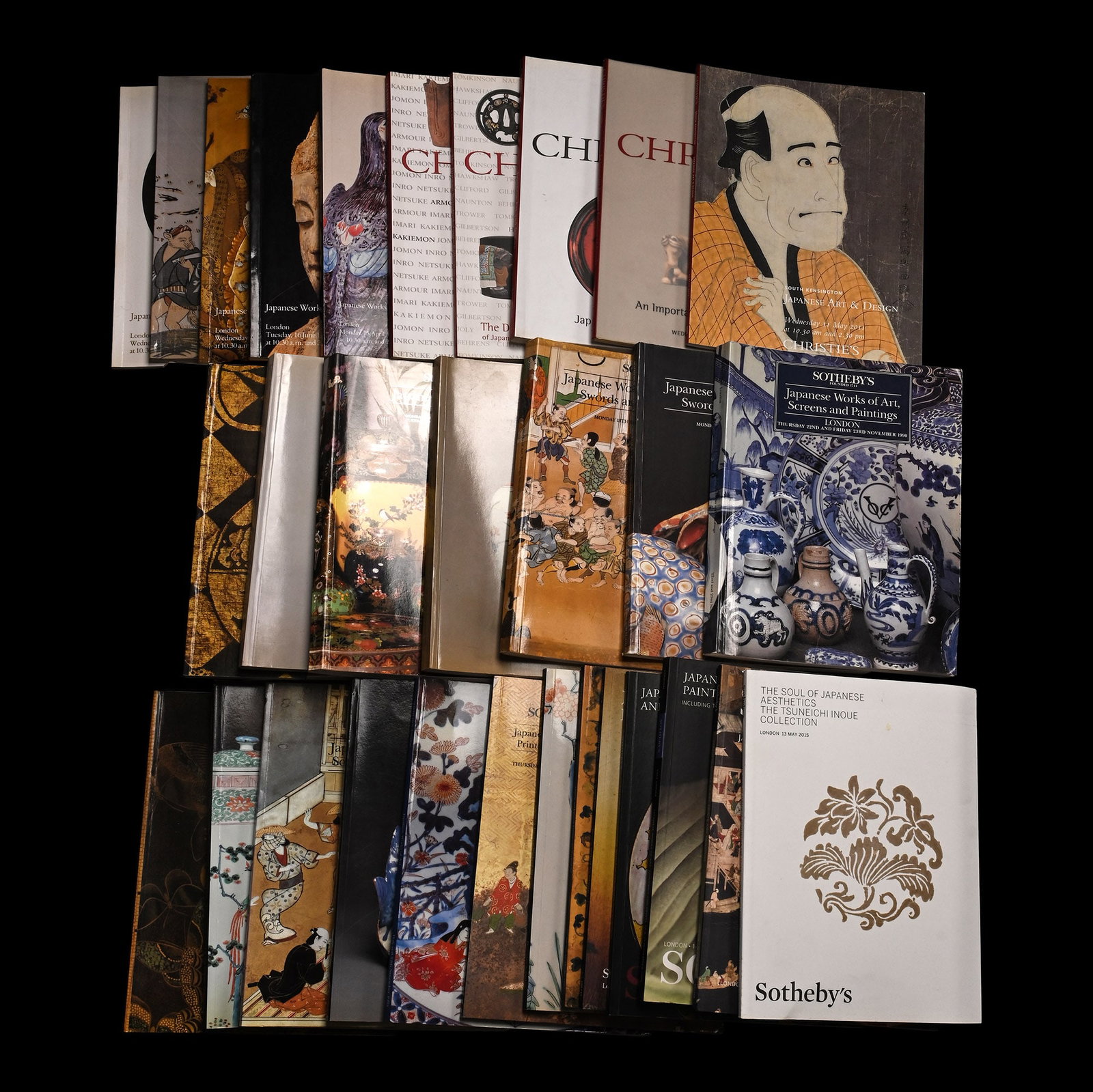 Christie's and Sotheby's Japanese Art Auction Catalogues - 30 Titles (1 of 1)