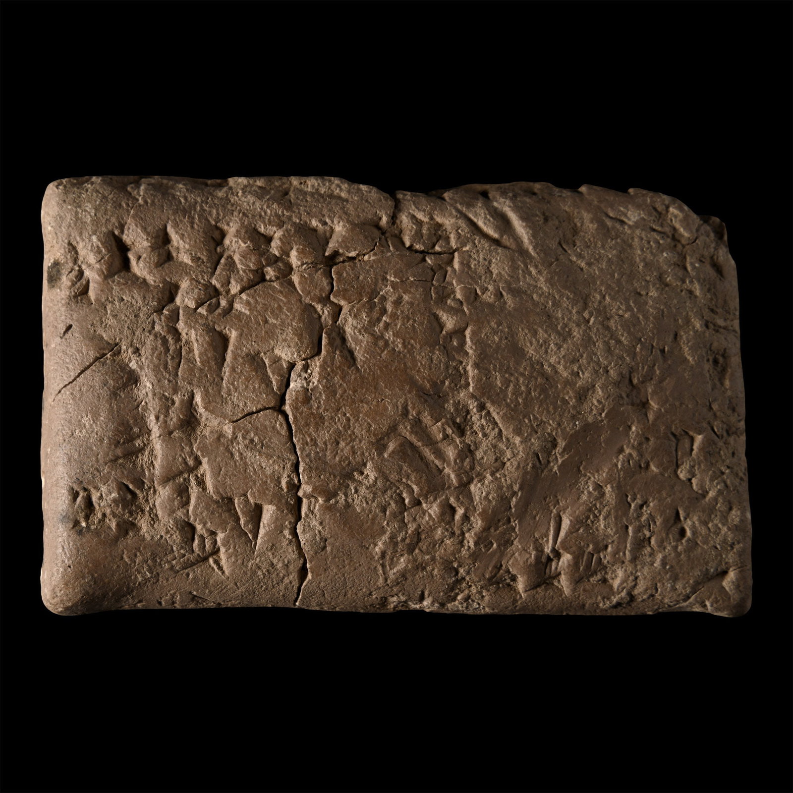 Mesopotamian Terracotta Cuneiform Tablet (1 of 2)