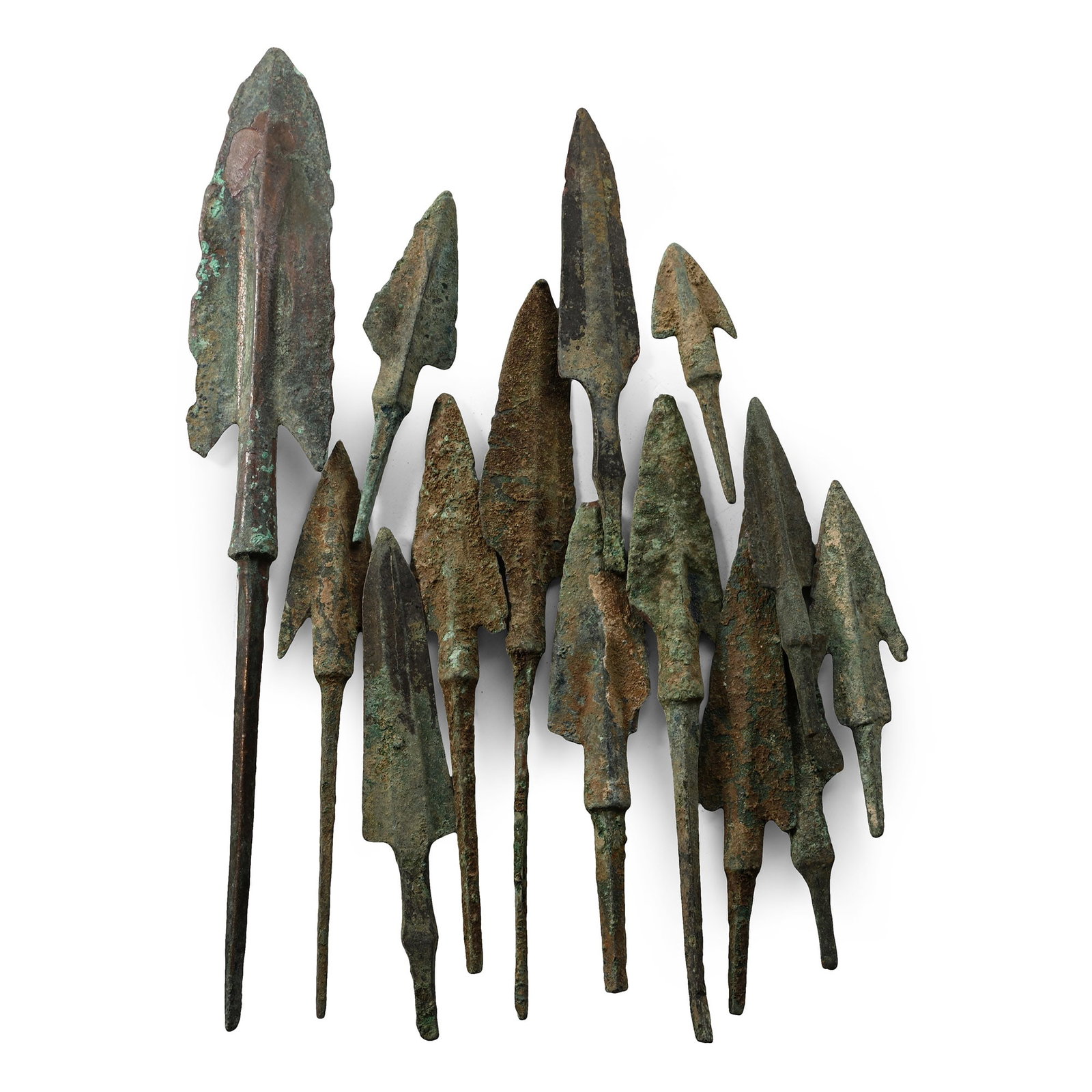 Western Asiatic Bronze Arrowhead Collection (1 of 1)