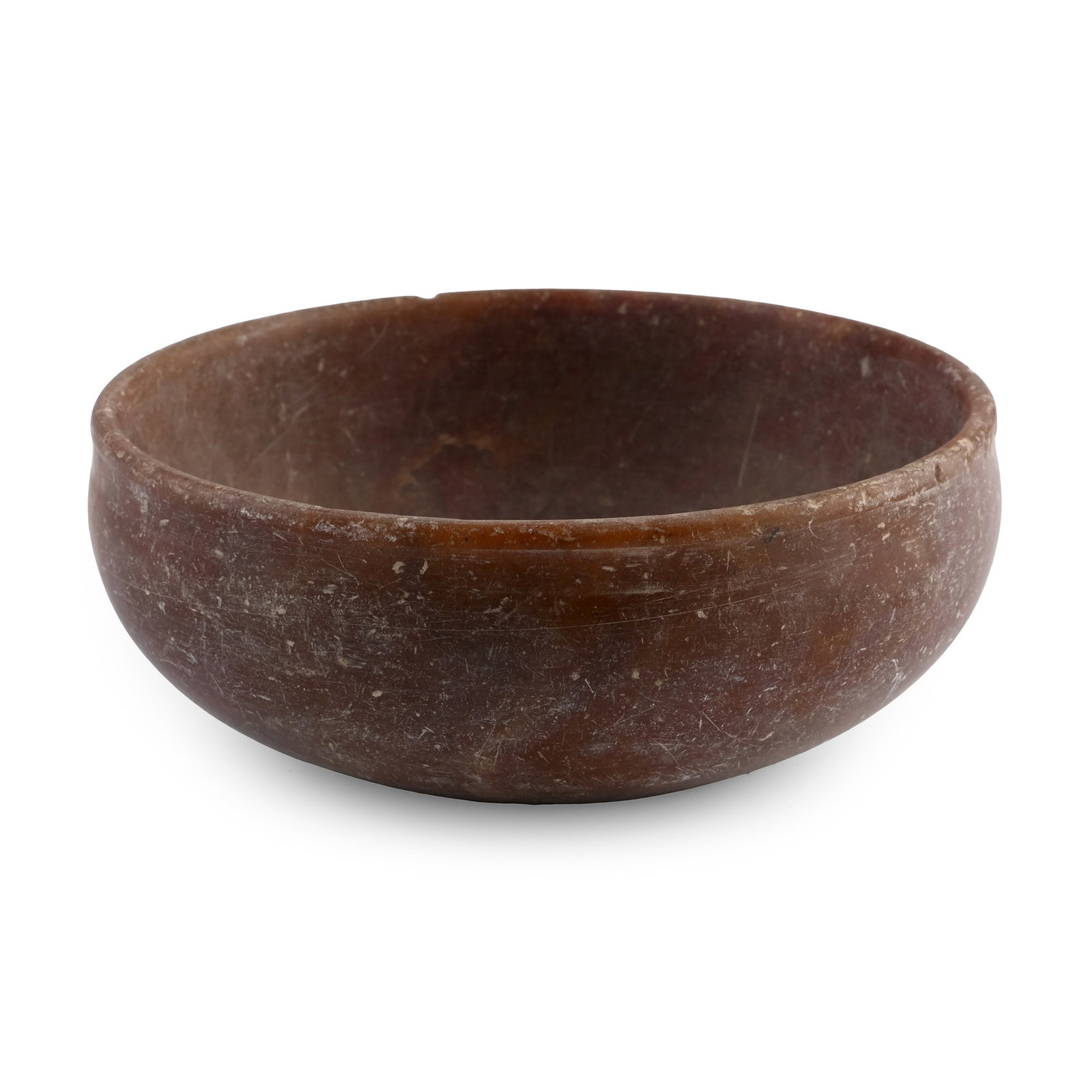 Western Asiatic Brown Stone Bowl (1 of 1)