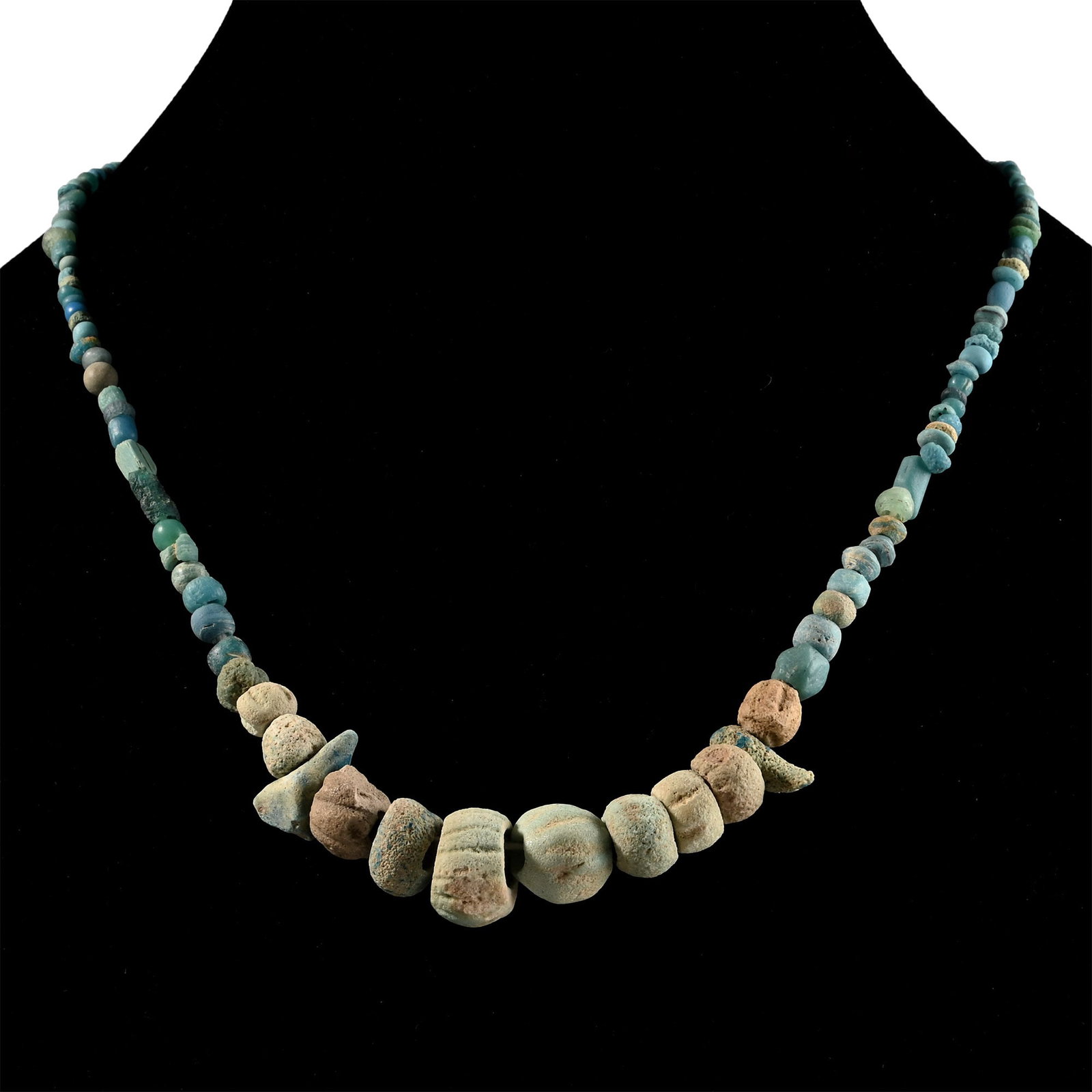 Western Asiatic Glass and Other Bead Necklace String (1 of 1)