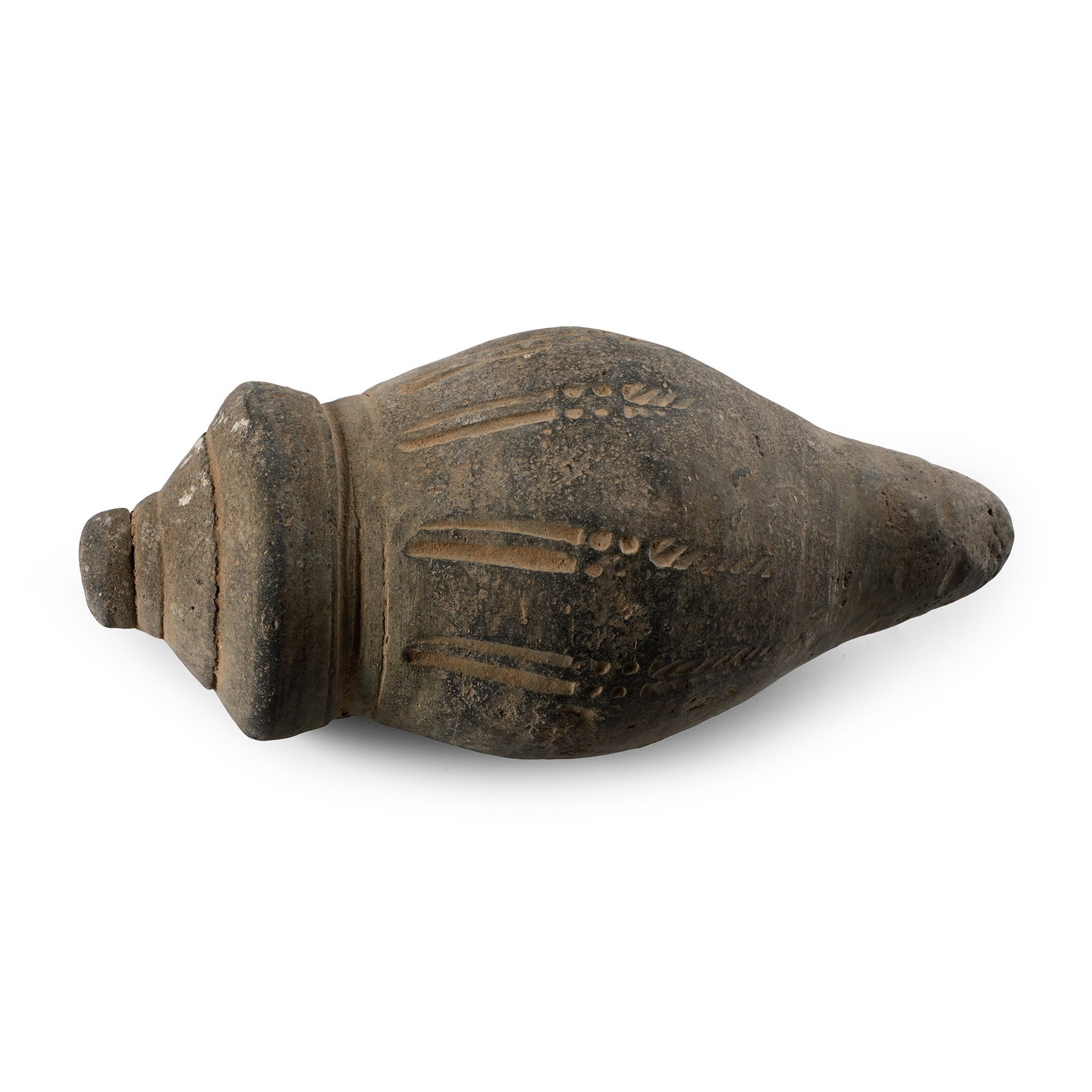 Turco-Mongol 'Greek Fire' Ceramic Fire Bomb or Hand Grenade (1 of 1)
