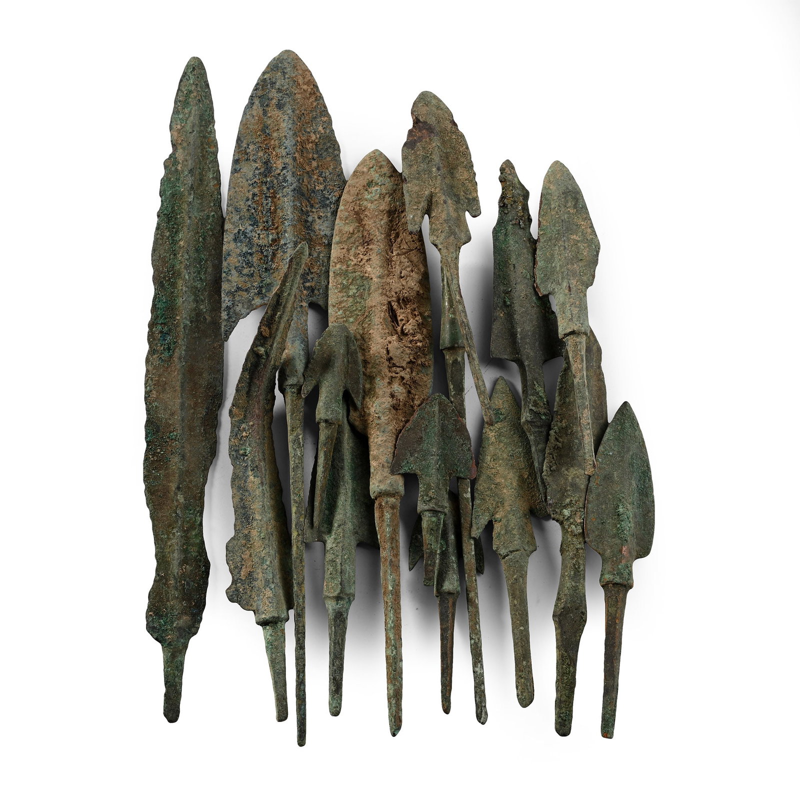 Western Asiatic Bronze Arrowhead Collection (1 of 1)