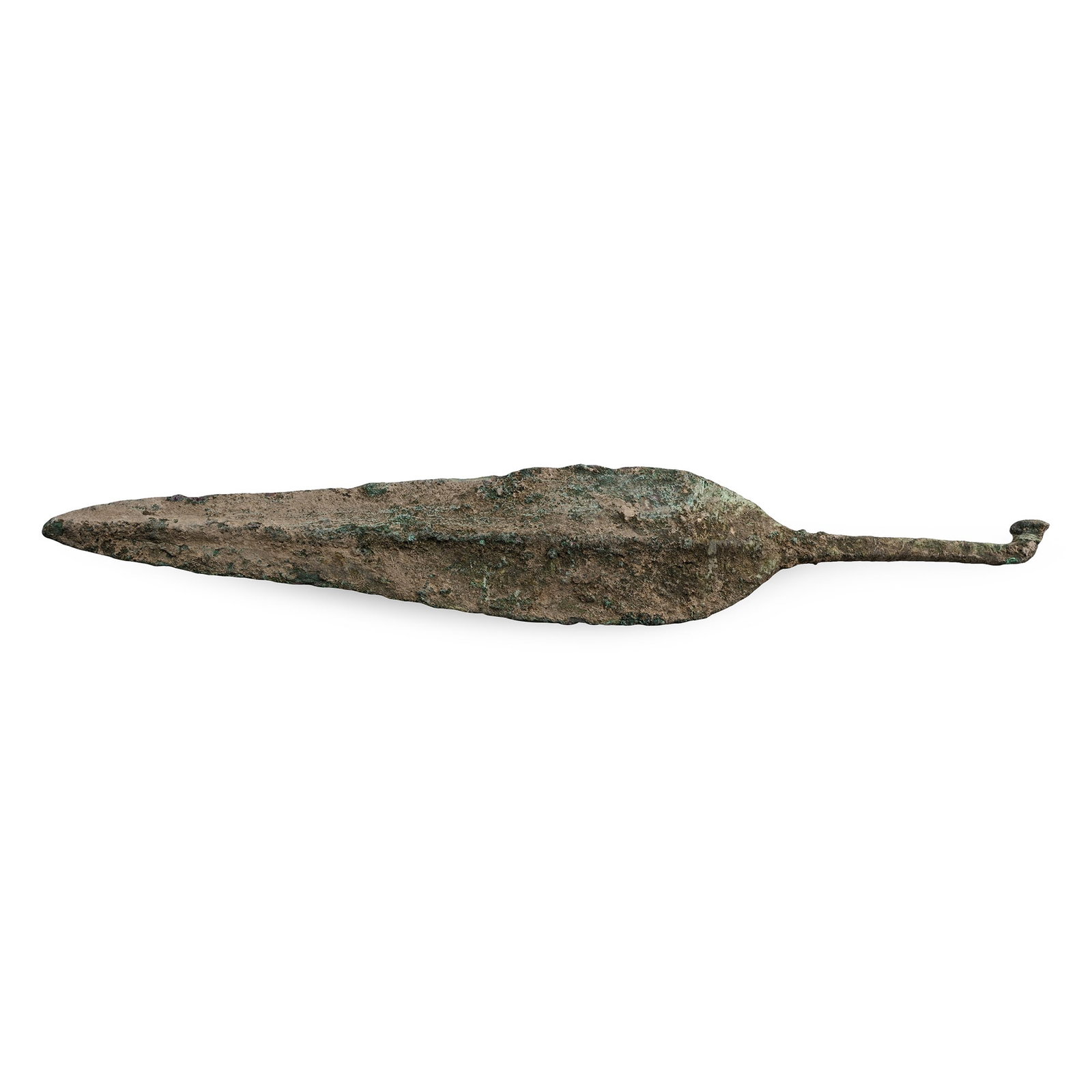 Large Luristan Bronze Tanged Spearhead (1 of 1)