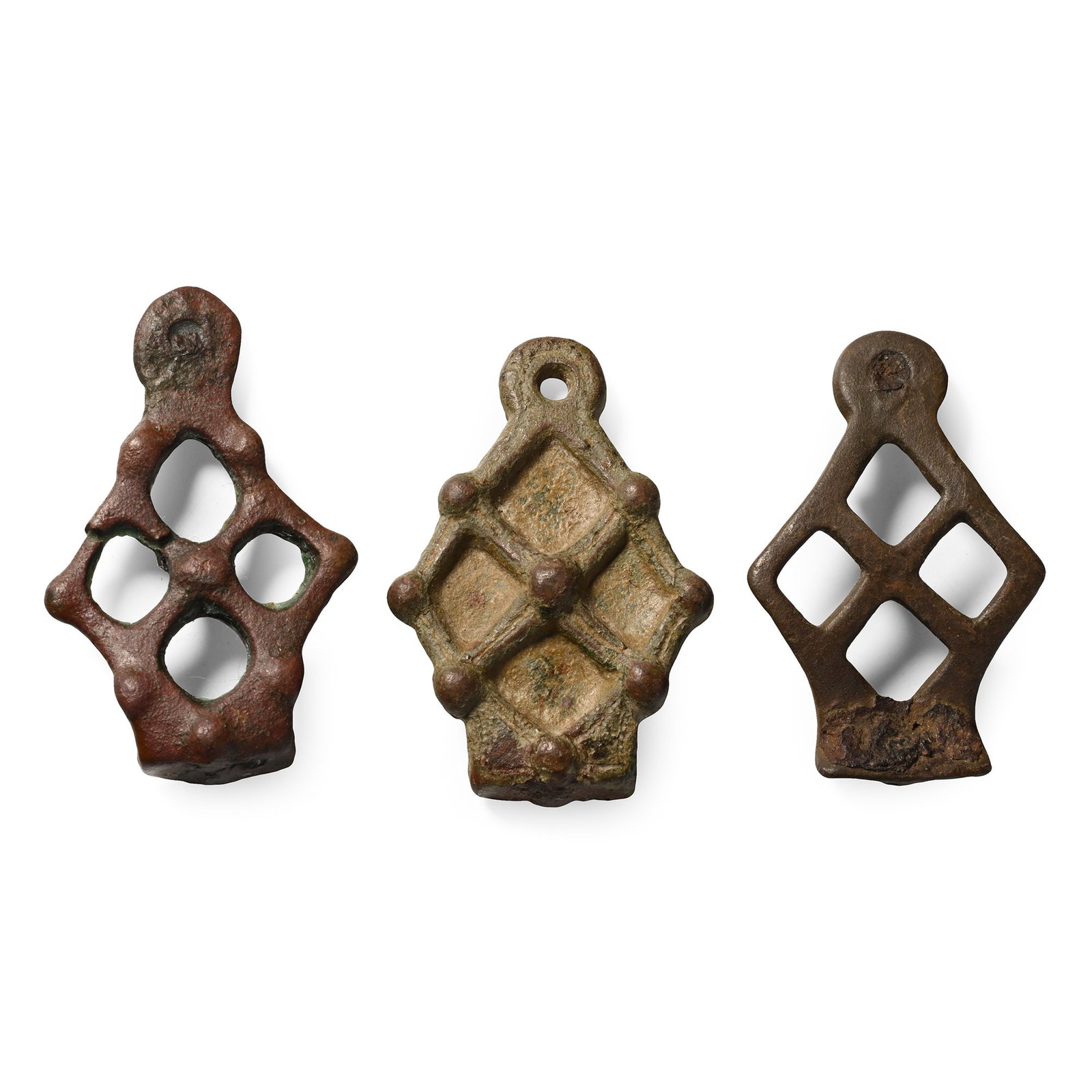 Anglo-Scandinavian Viking Bronze Stirrup Apex Mount Collection (1 of 1)