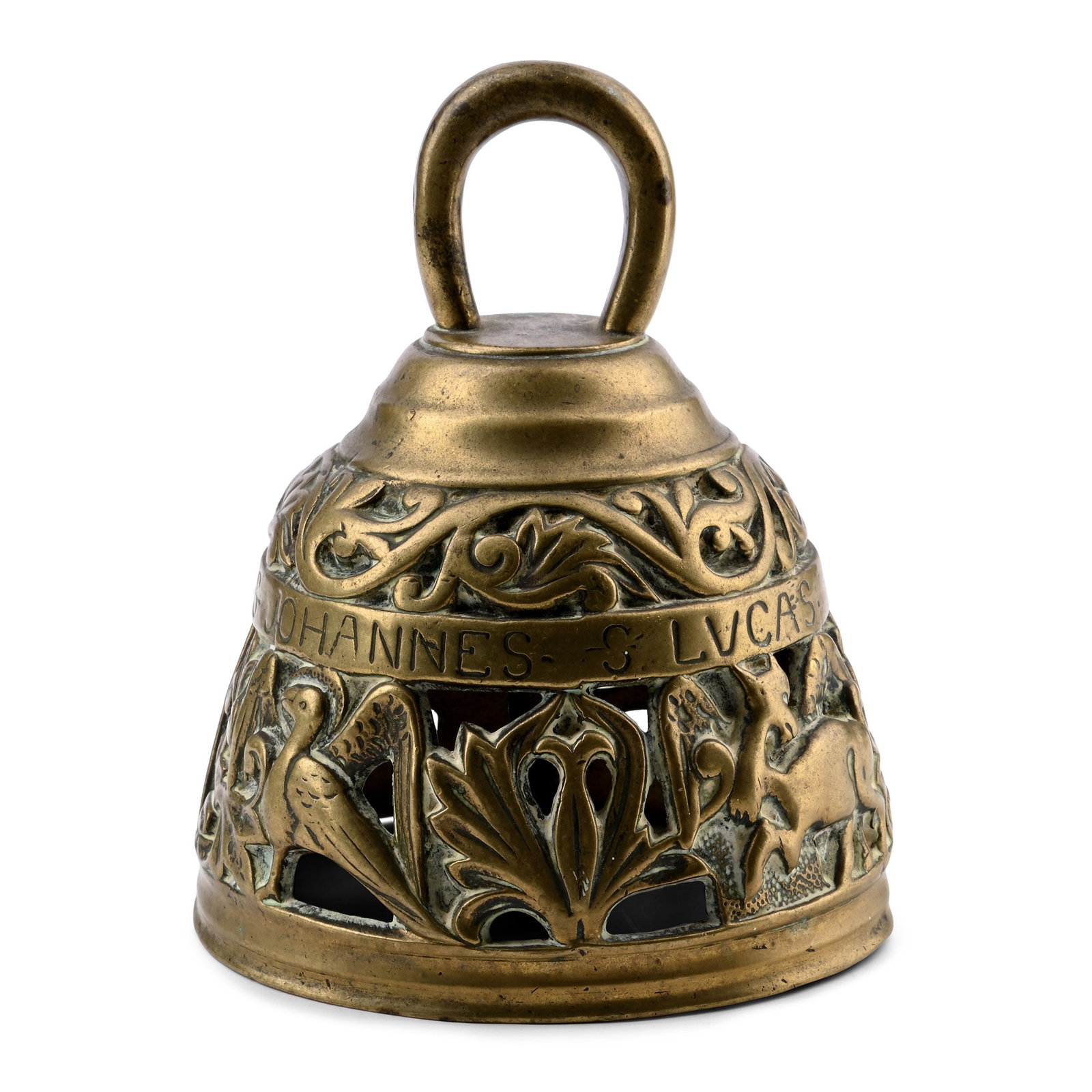 Post Medieval Reproduction Brass Bell (1 of 1)