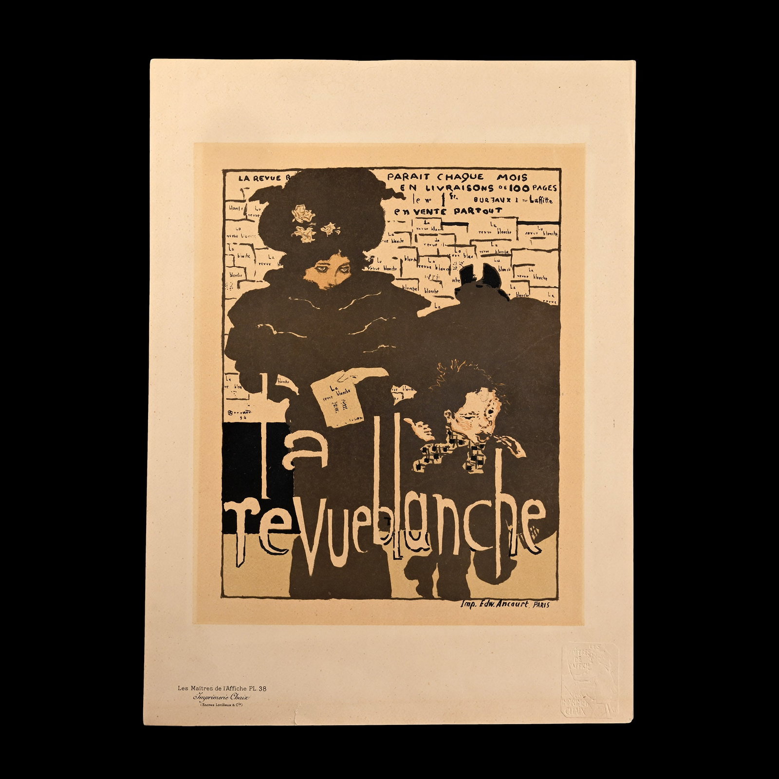 Pierre Bonnard, Les Maitres de l'Affiche, Plate 38 - Original La Revue Blanche Poster (1 of 1)