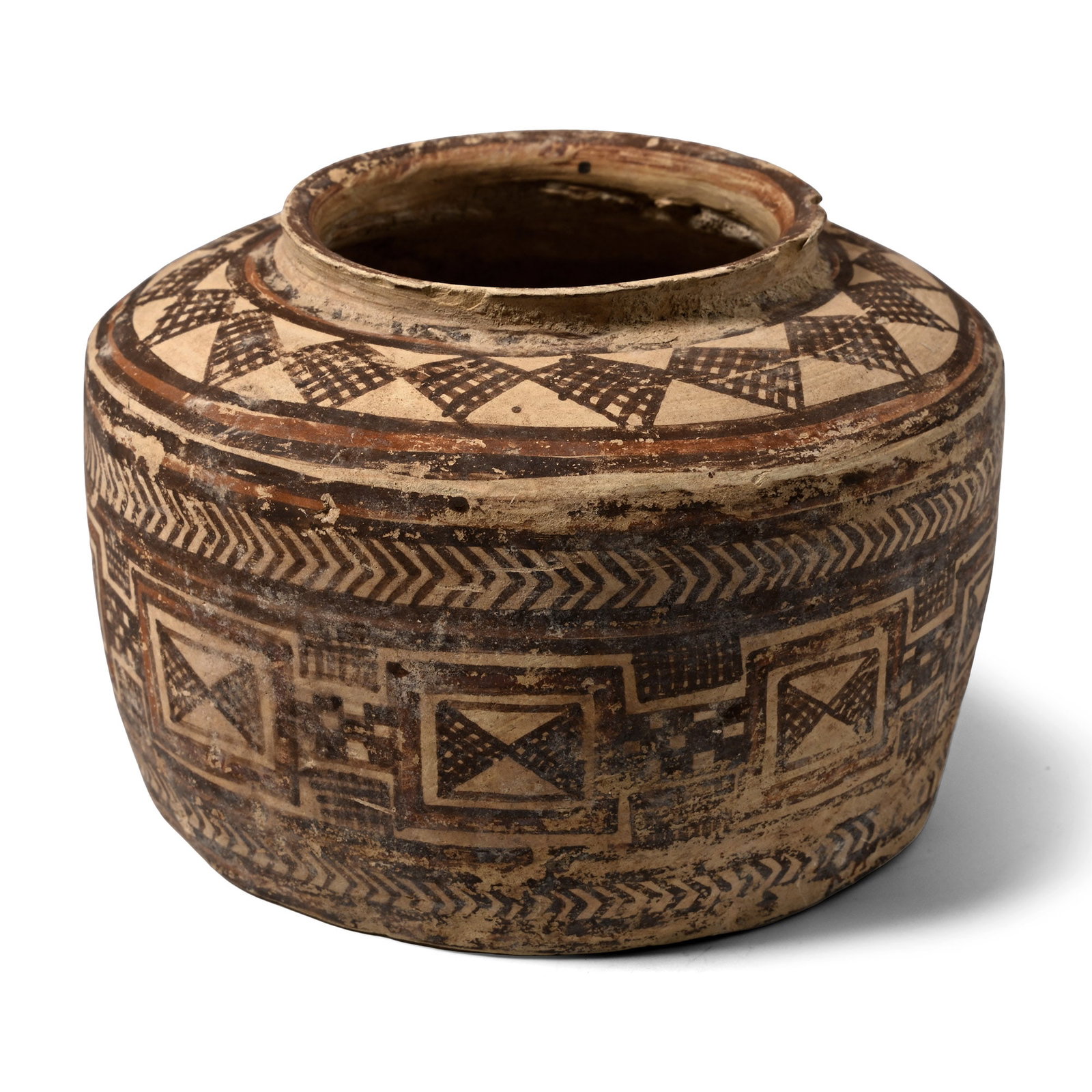 Indus Valley Decorated Terracotta Jar (1 of 1)