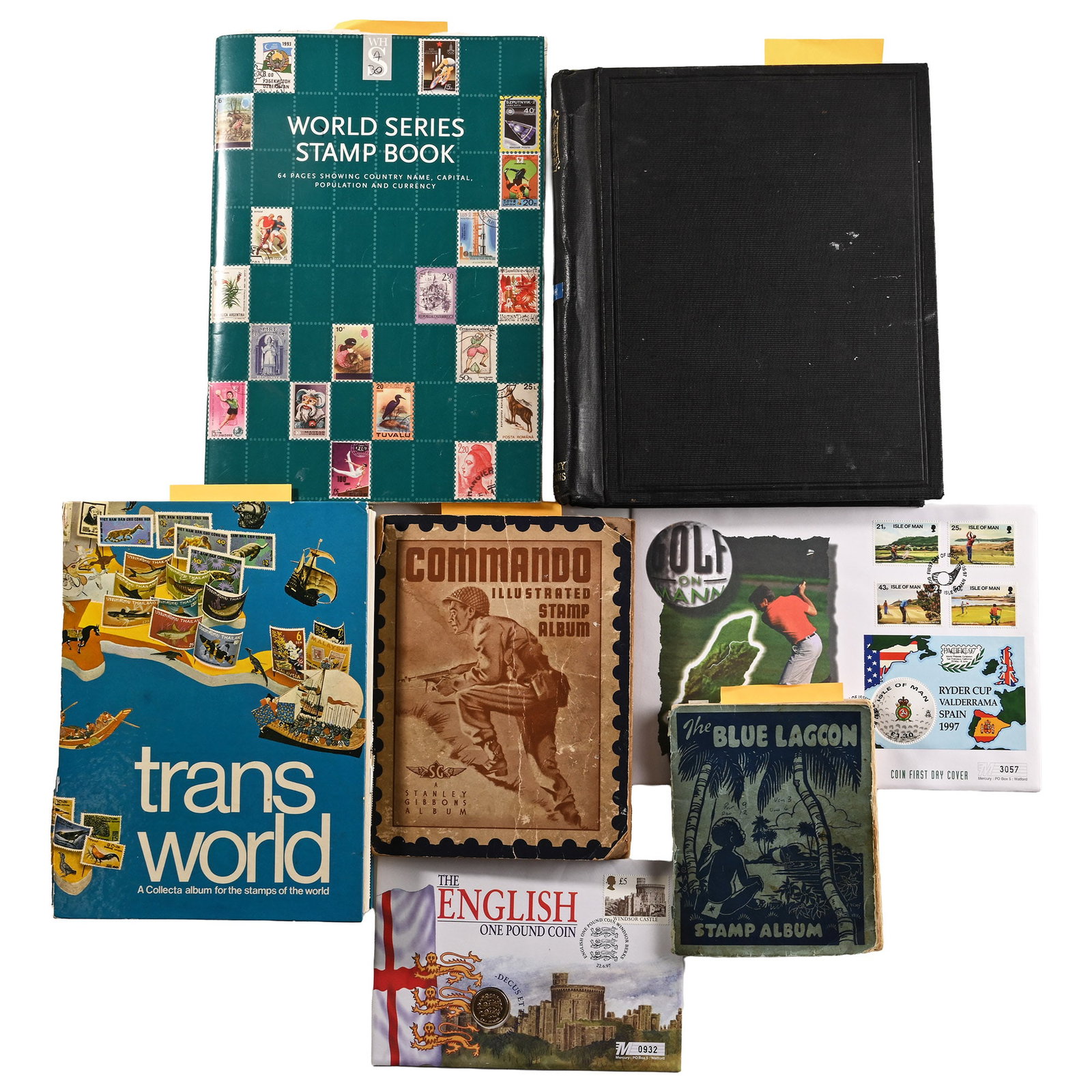Collection of World Stamps in Five Albums (1 of 2)