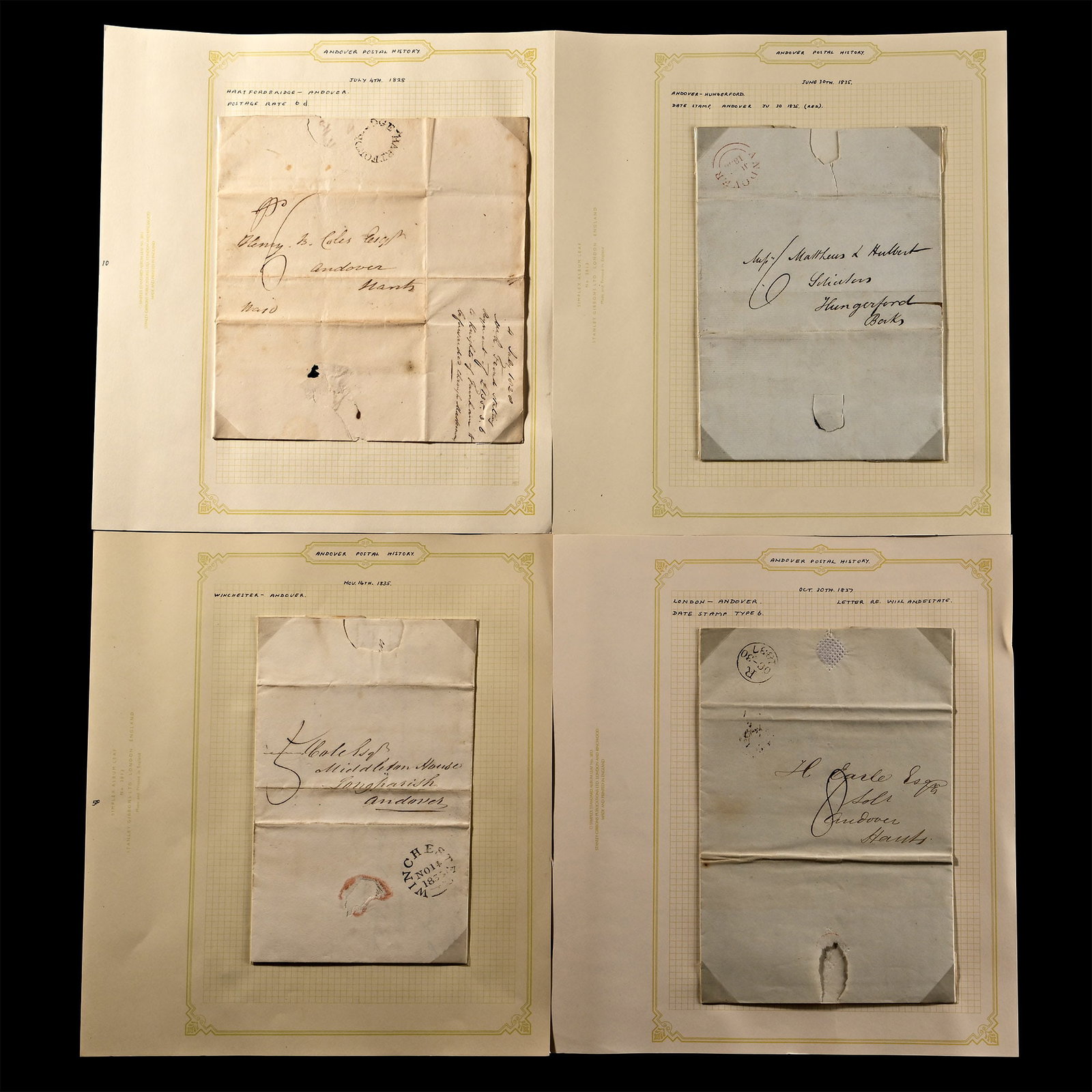 Great Britain (GB) Postal History, Early 19th Century Pre-Stamp Covers (1 of 1)