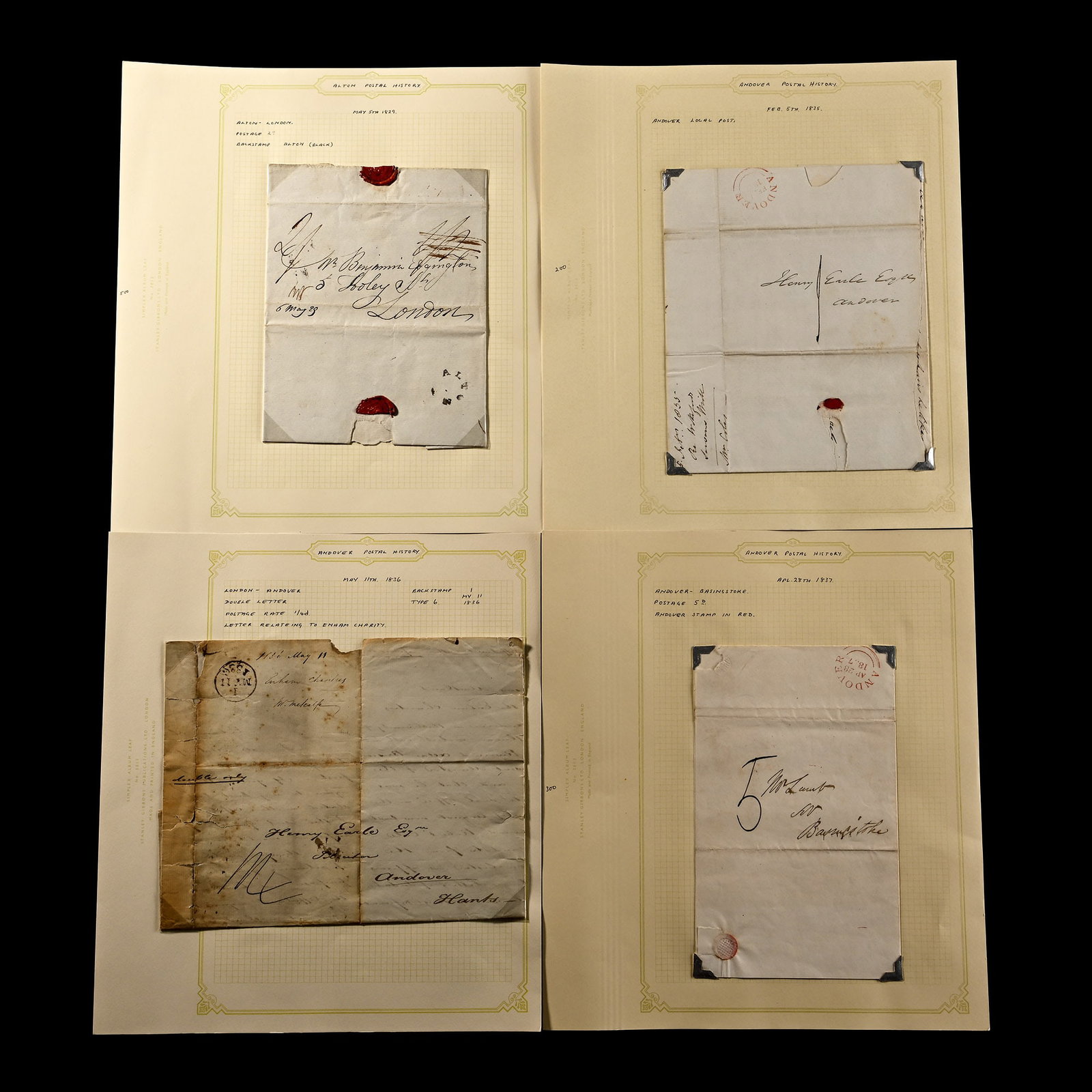 Great Britain (GB) Postal History, Early 19th Century Pre-Stamp Covers (1 of 1)