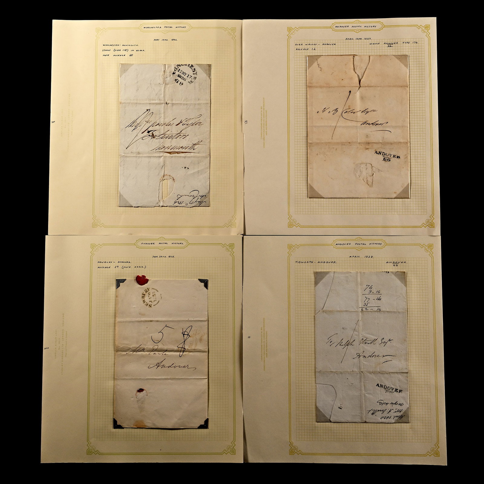 Great Britain (GB) Postal History, Early 19th Century Pre-Stamp Covers (1 of 1)
