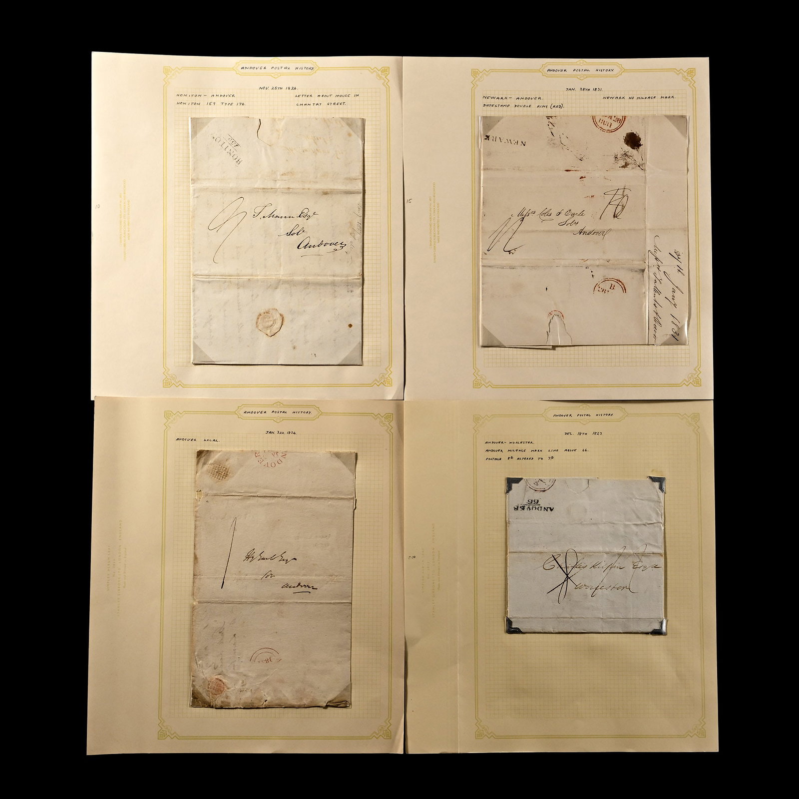Great Britain (GB) Postal History, Early 19th Century Pre-Stamp Covers (1 of 1)