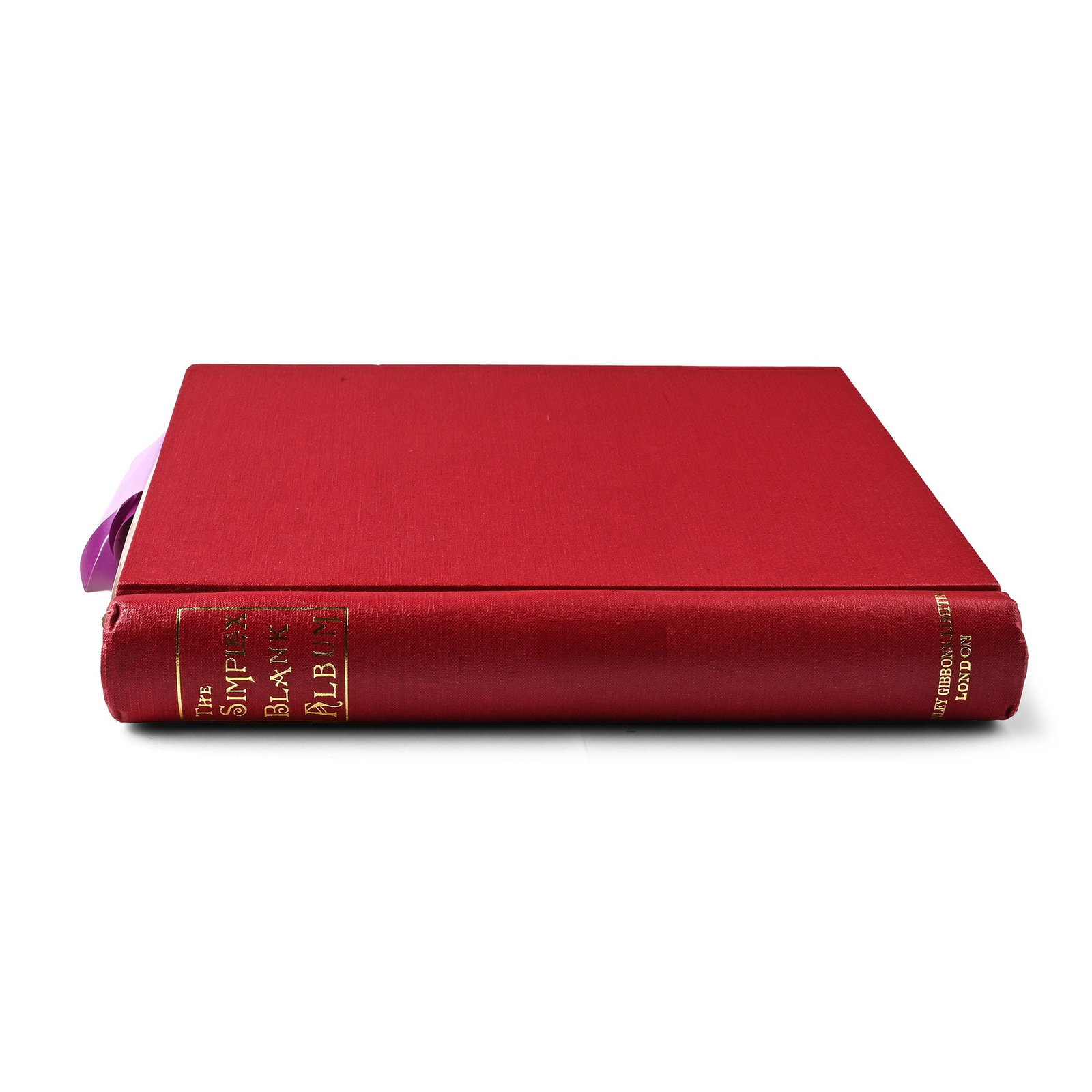 Loose Leaf Red Simplex Album of World Stamps (1 of 5)