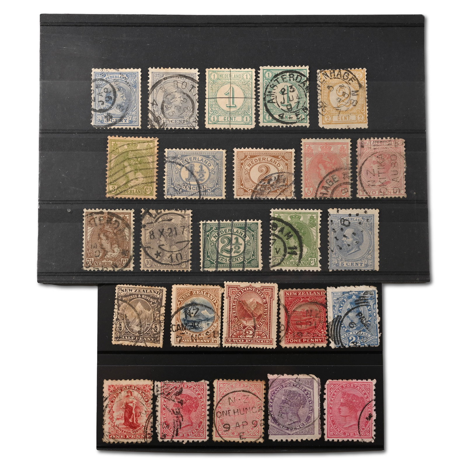 New Zealand and Netherlands Stamps (1 of 1)