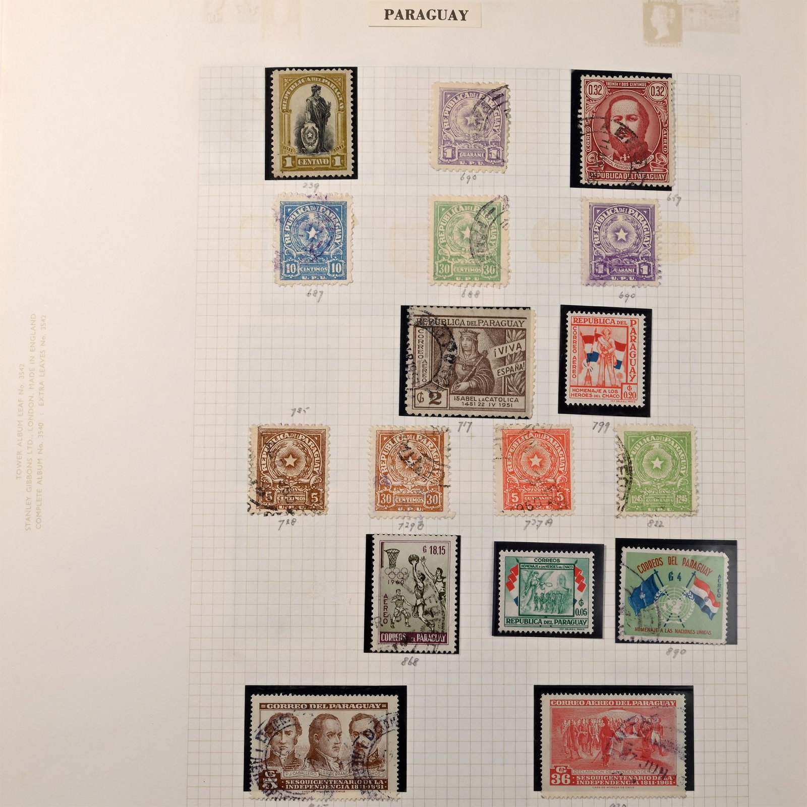 Loose Leaf Album of World Stamps: 20th century A.D. Over 1,600 mint and used stamps on approximately 140 album pages. 1.5 kg total, 29 x 26 cm (11 3/8 x 10 1/4 in.). [1,600+, No Reserve] Property of an Essex, UK, gentleman. TimeLine A