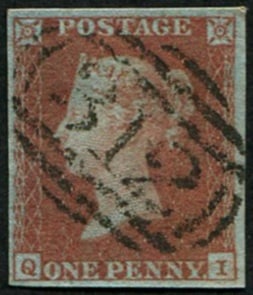 1d Pl.111 'QI' VFU (1 of 1)
